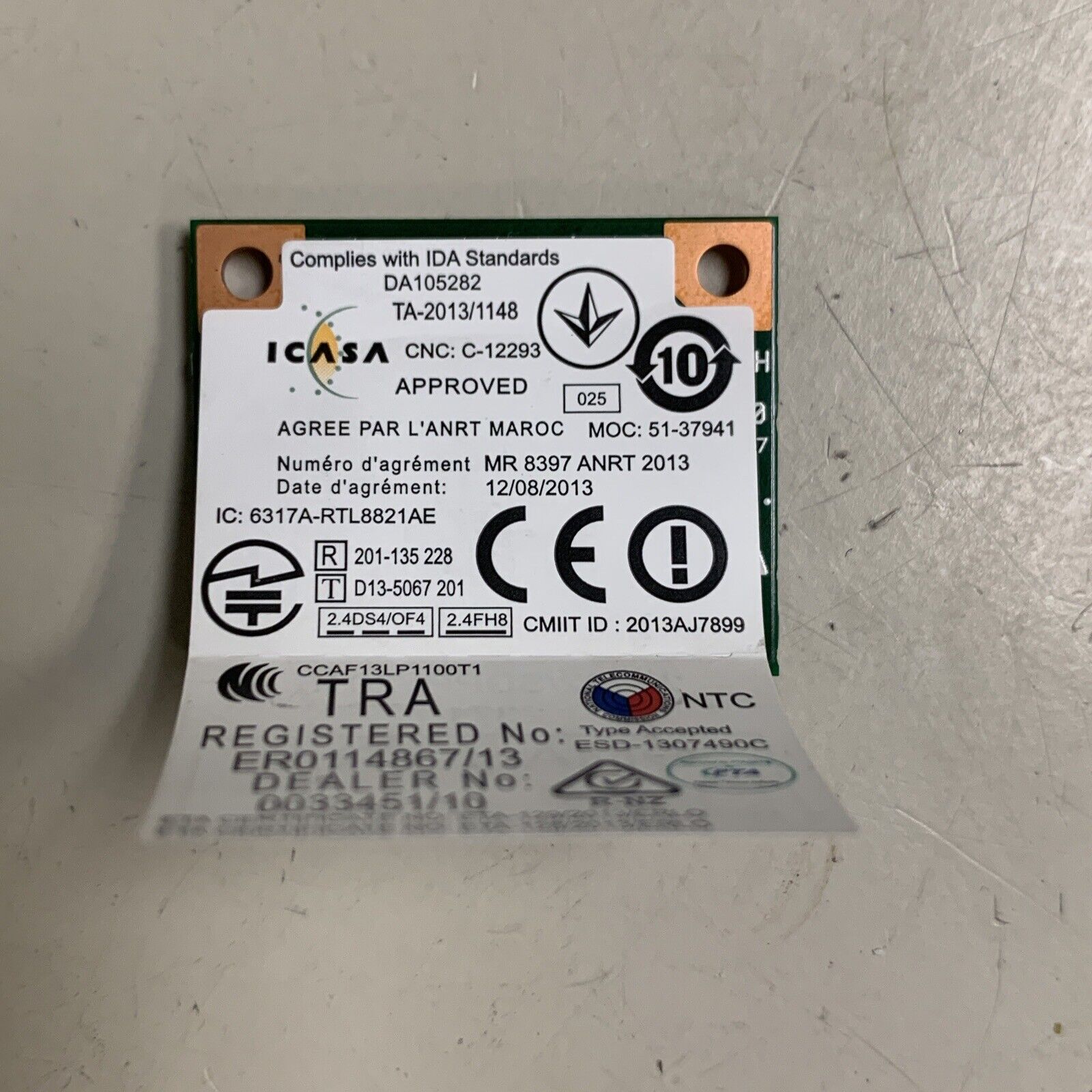 Lenovo 04X6026 20-200571 Mini PCIe Laptop WiFi Wireless Bluetooth Card Board