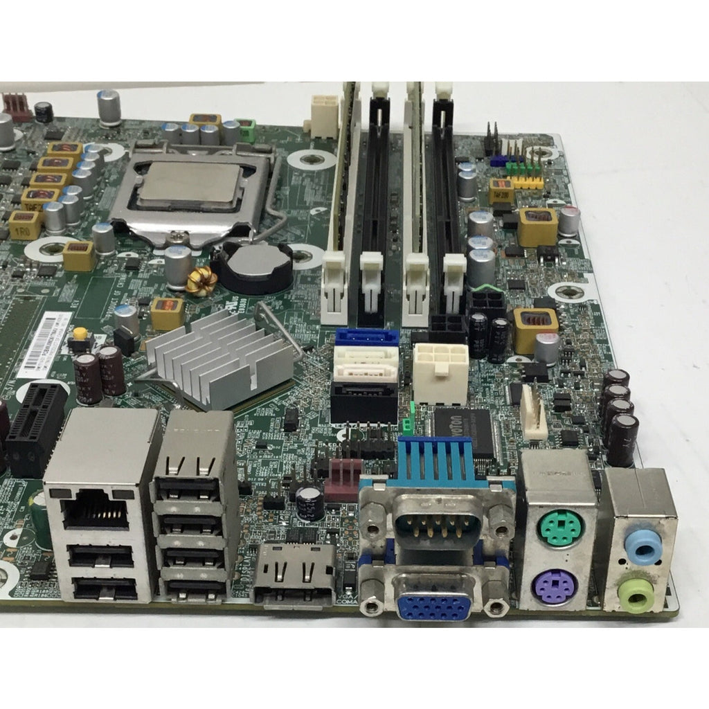 HP 614036-002 6200 Pro LGA 1155 DDR3 Desktop Motherboard i5 2400 8GB Ram