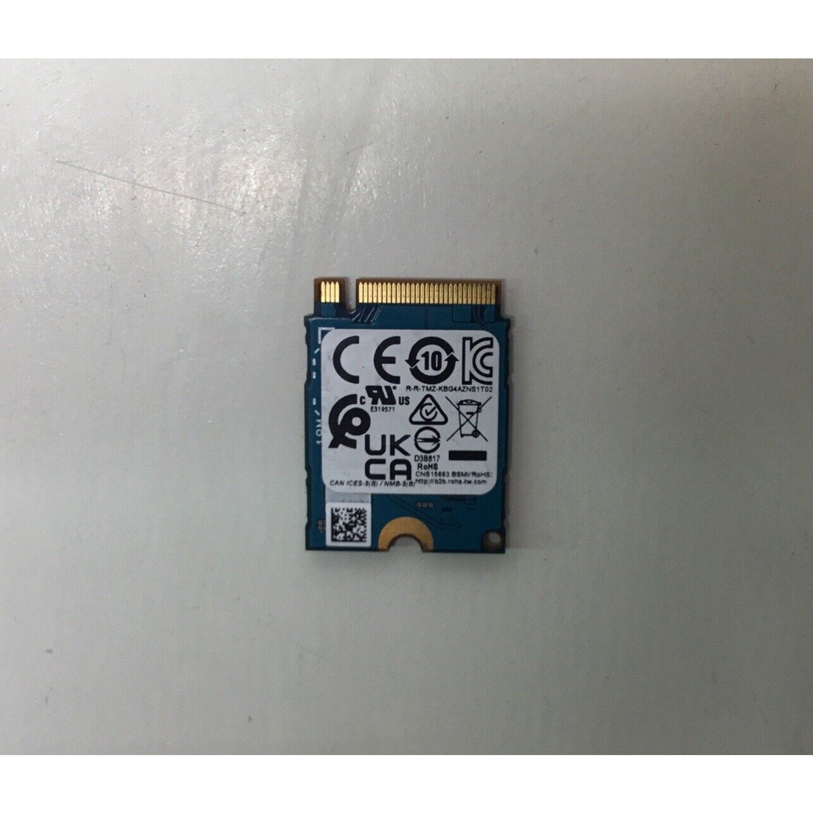 Kioxia KBG40ZNS256G 256GB NVMe 30mm Solid State Drive