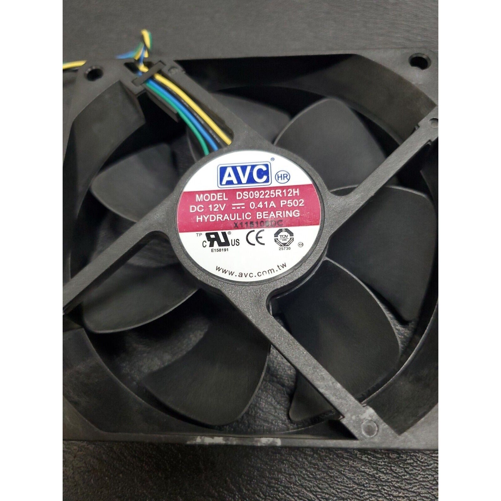 AVC DS09225R12H DC 12V 0.41A P502 92*92*25MM 9CM 4-Pin Cooling Fan