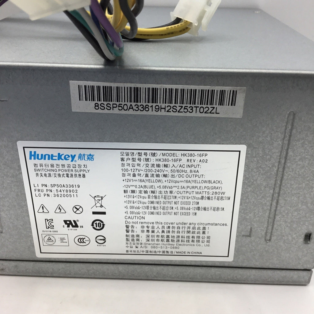 HuntKey HK380-16FP 280W Power Supply