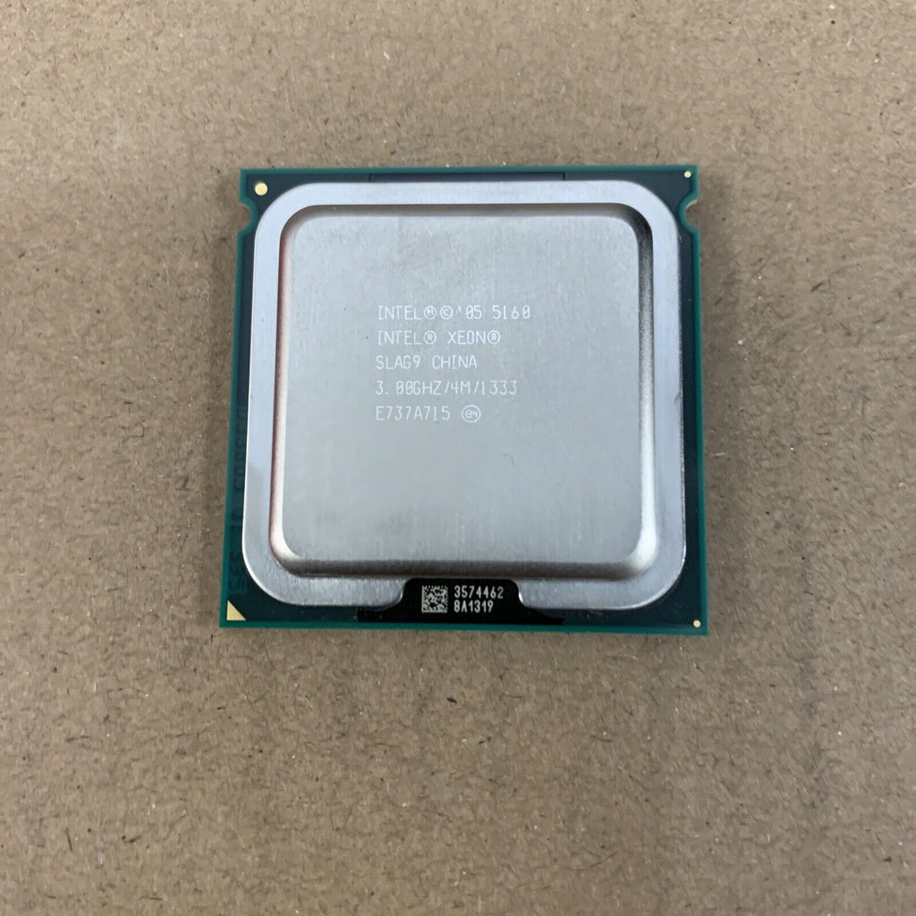 INTEL XEON 5160 3.0GHZ SOCKET LGA771 2-CORE 4MB L2 CPU PROCESSOR SLAG9