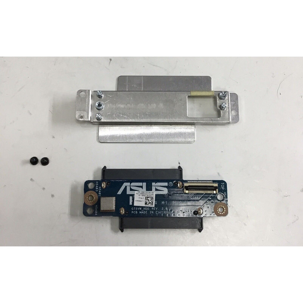 ASUS ROG G75VW Dual Hard Drive Connector Board With Mounting Bracket