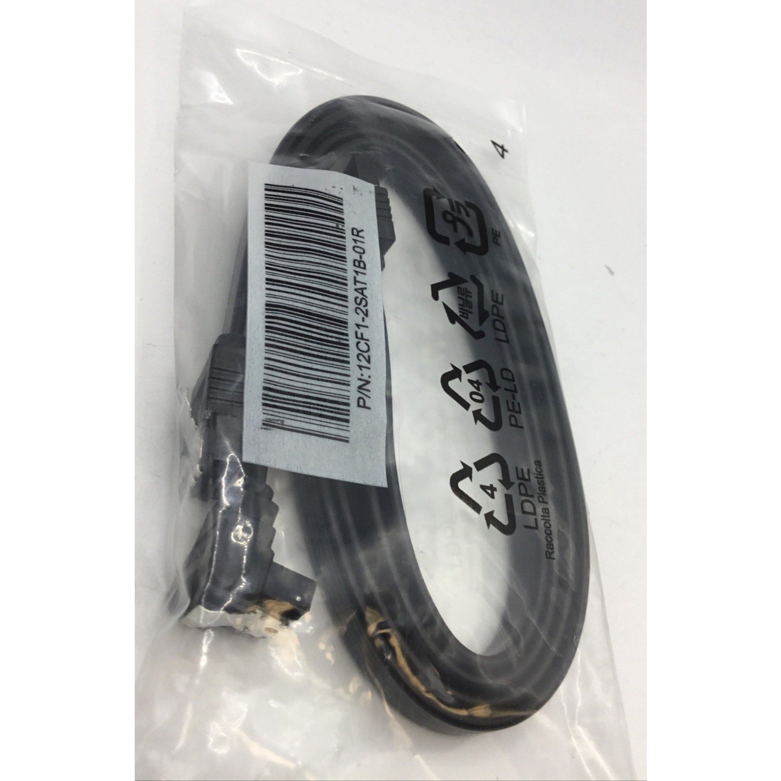 SATA CABLES (PACK OF 2) 6G Gigabyte 12CF1-2SAT1B-01R NEW