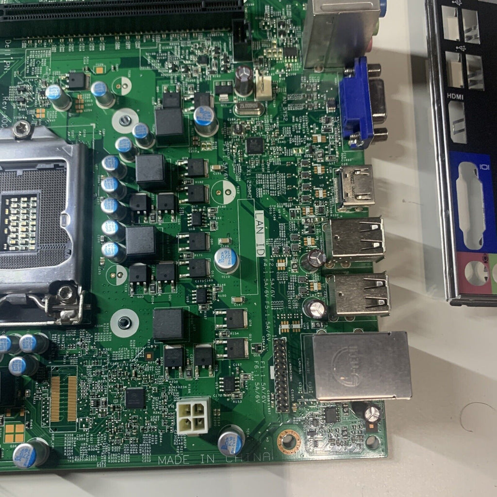 Dell Optiplex 3010 Mini Tower LGA 1155 Motherboard 042P49 MIH61R with I/O Shield