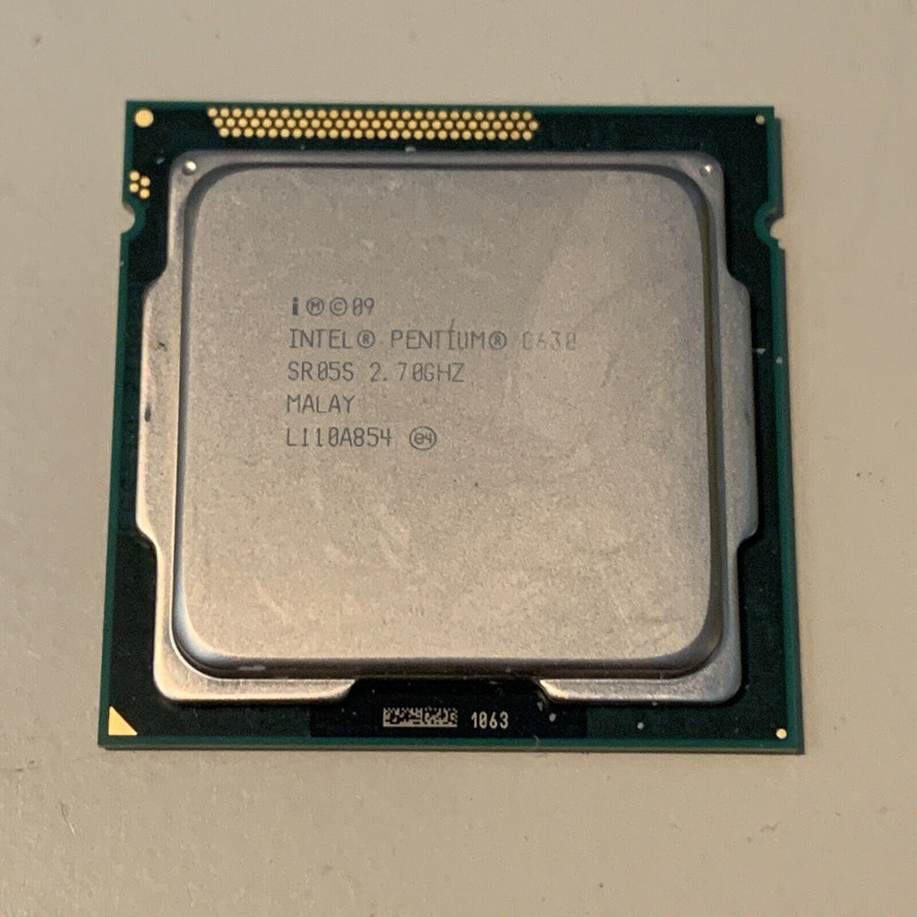 Intel Pentium Dual-Core G630 2.70HZ/3MB/5 GT/s SR05S Socket 1155 CPU