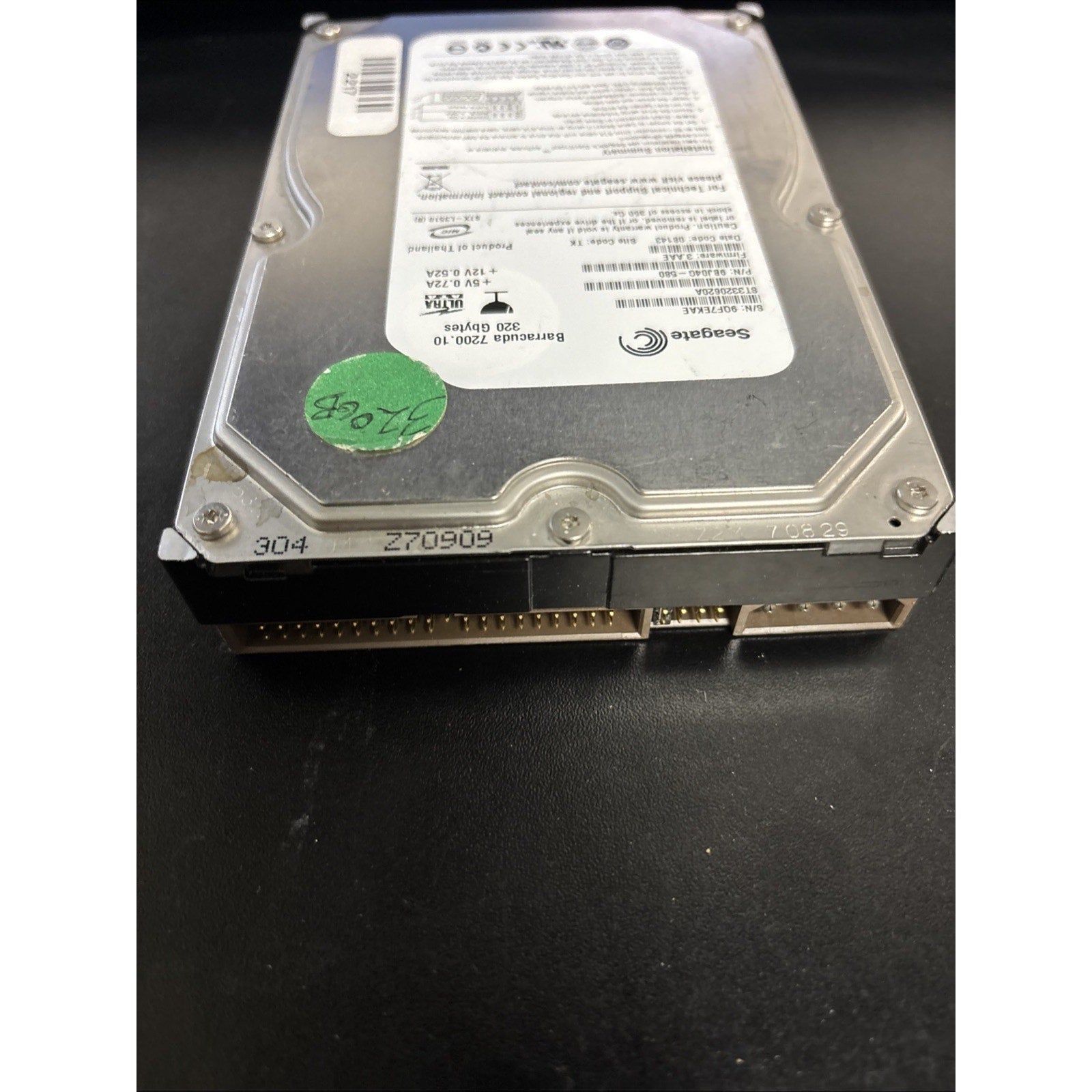 Seagate Barracuda 320GB 7200RPM IDE 3.5" (ST3320620A) HDD Hard Drive for PC