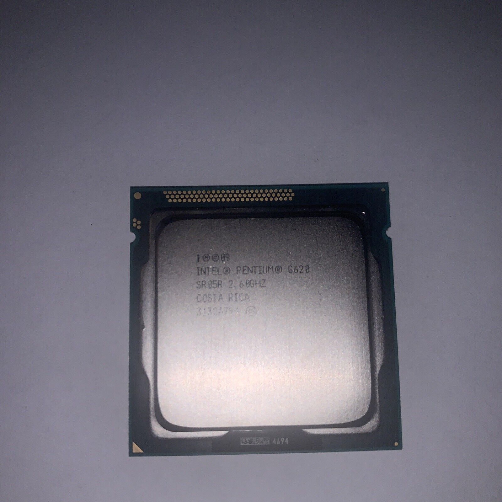 Intel Pentium G620 Dual Core 2.6GHz 3MB Cache LGA1155 CPU Processor SR05R