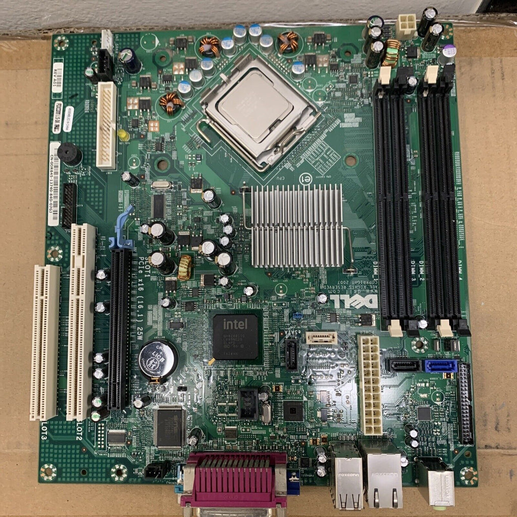 Dell Optiplex 755 DT Motherboard Desktop DR845 CN-0DR845 W/CPU Intel E6550