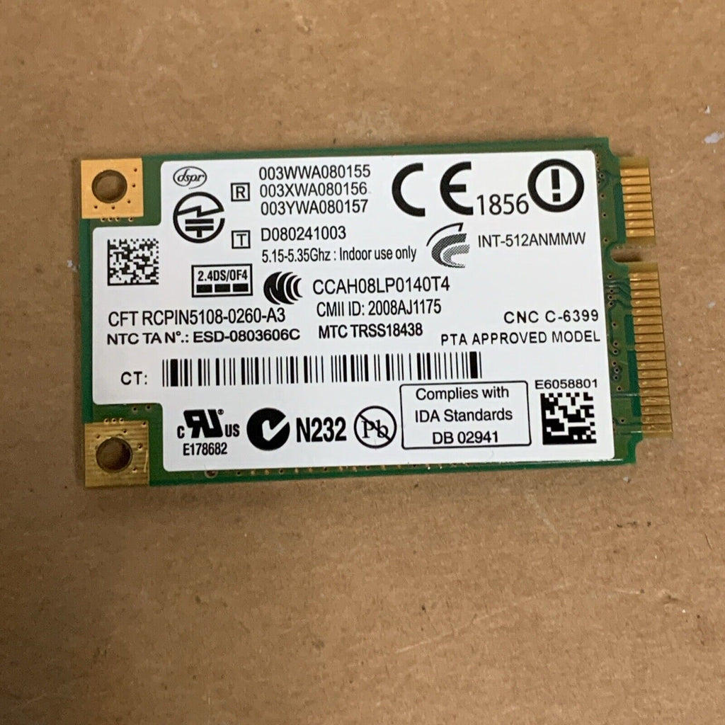 Intel HP 480985-001 WIFI WIRELESS hp ProBook 4510s - CNC C-6399