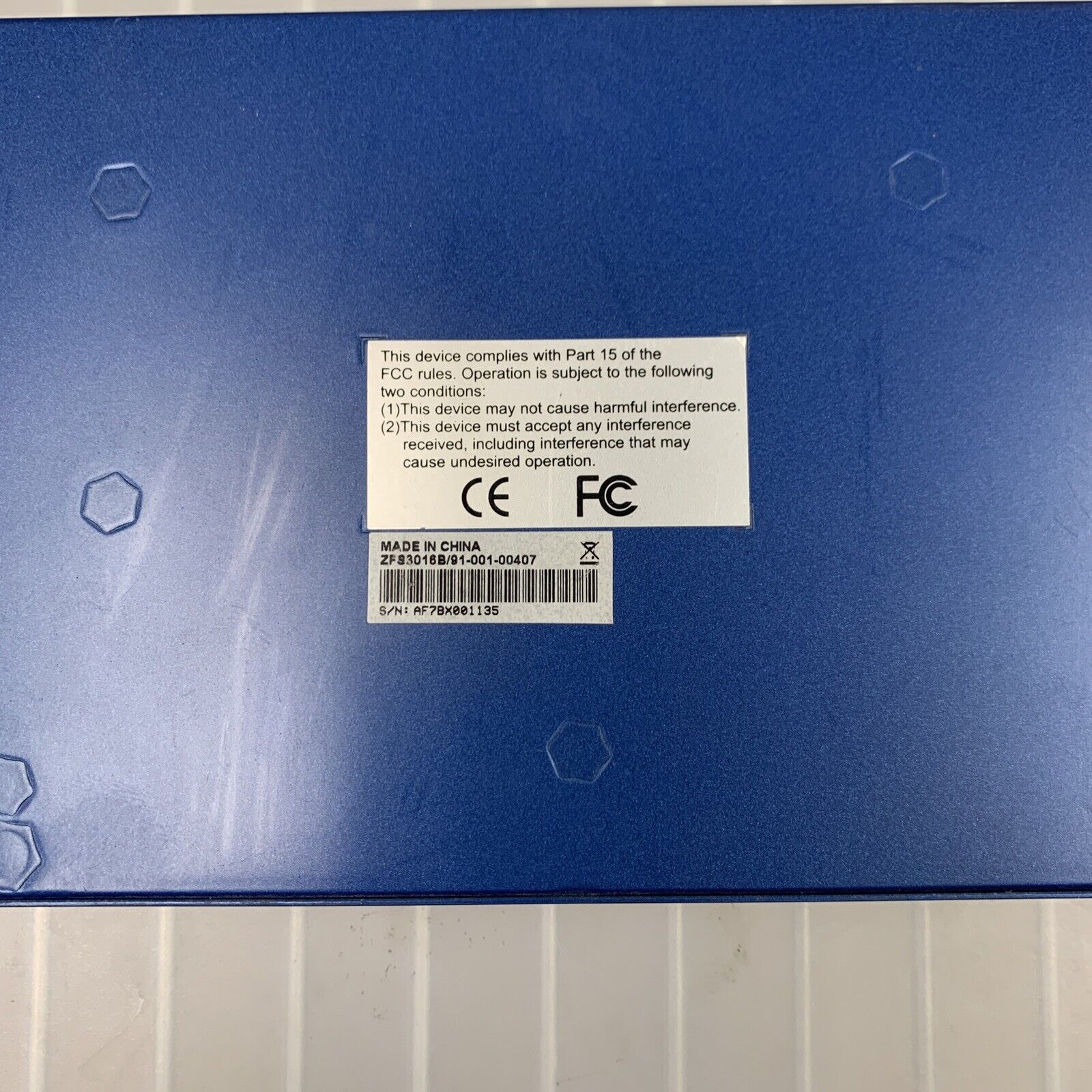 Zonet (ZFS3016B) 16-Ports External RJ45 Ethernet Switch