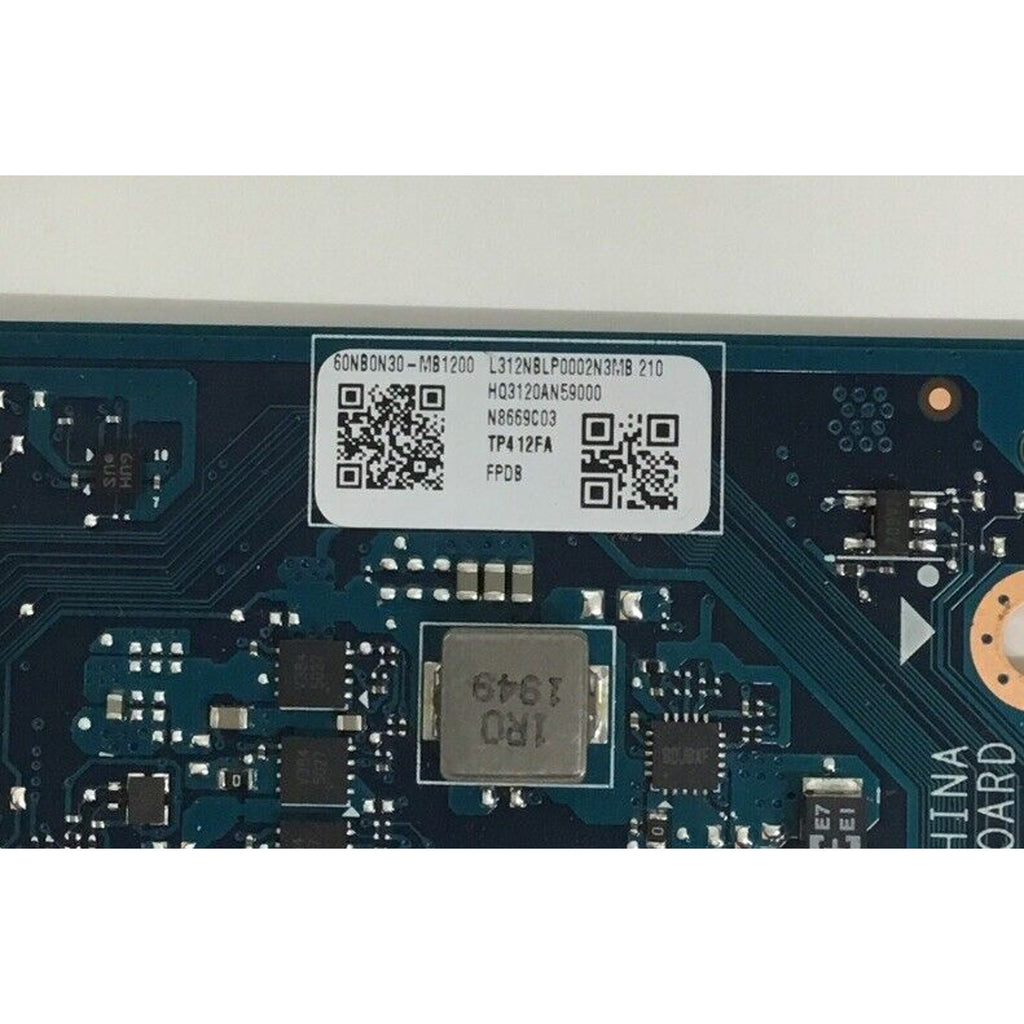 ASUS VivoBook Flip 14 TP412FA i3-8145U 2.1GHz Motherboard 60NB0N30-MB1200