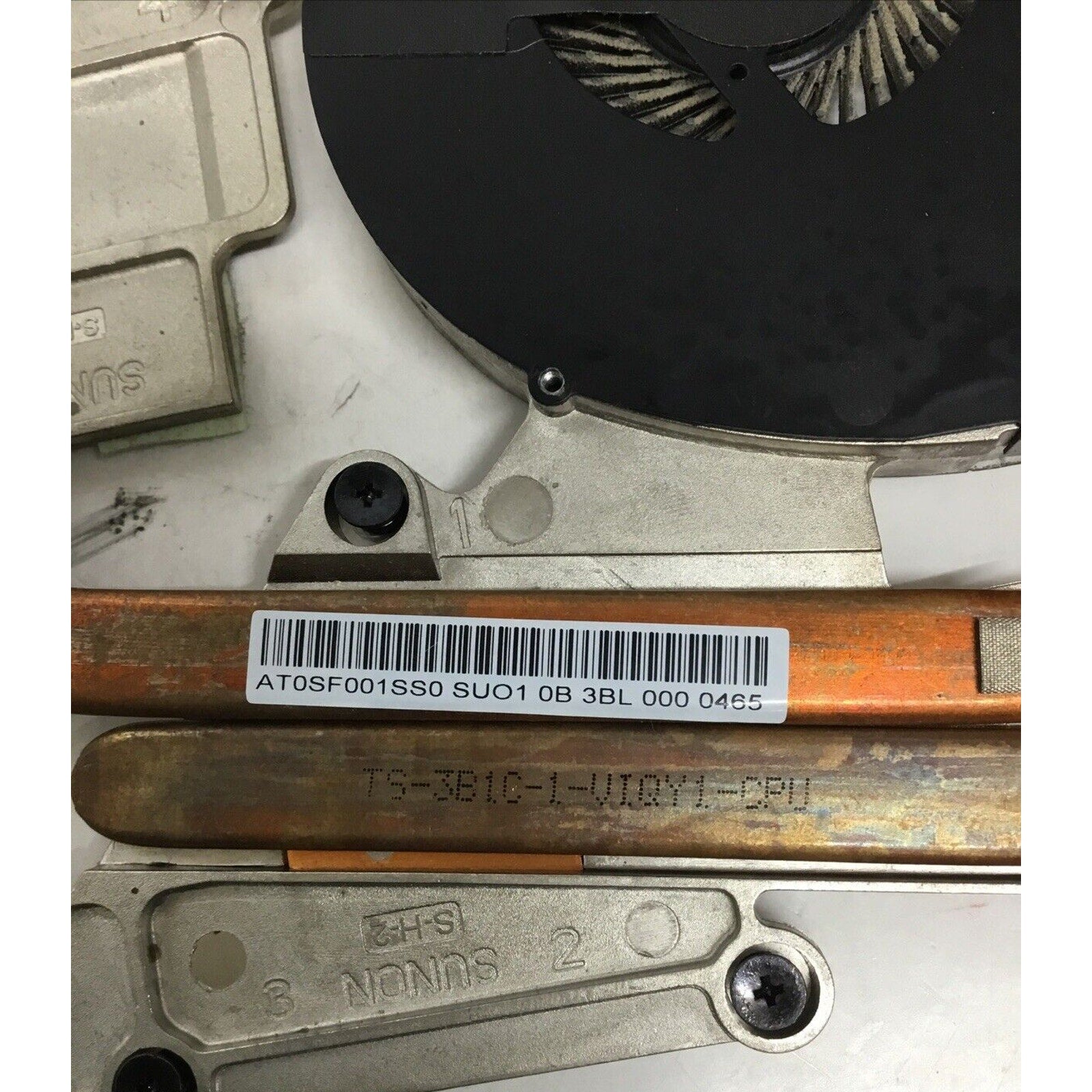 Genuine Lenovo IdeaPad Y510 Series Cooling Heatsink and Fan p/n AT0SF001SS0