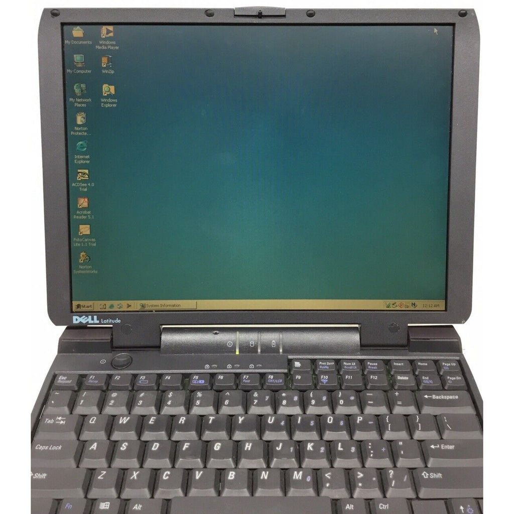 Parts Only Vintage Dell Latitude PPL CP M233XT / Bad Battery / No Adapter