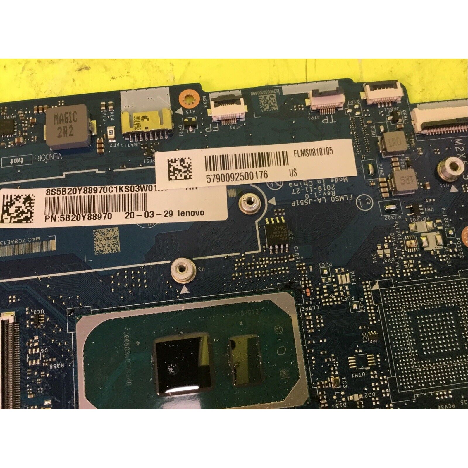 5B20Y88970 OEM LENOVO MOTHERBOARD INTEL I5-1035G1 IDEAPAD 5 14IIL05 81YH