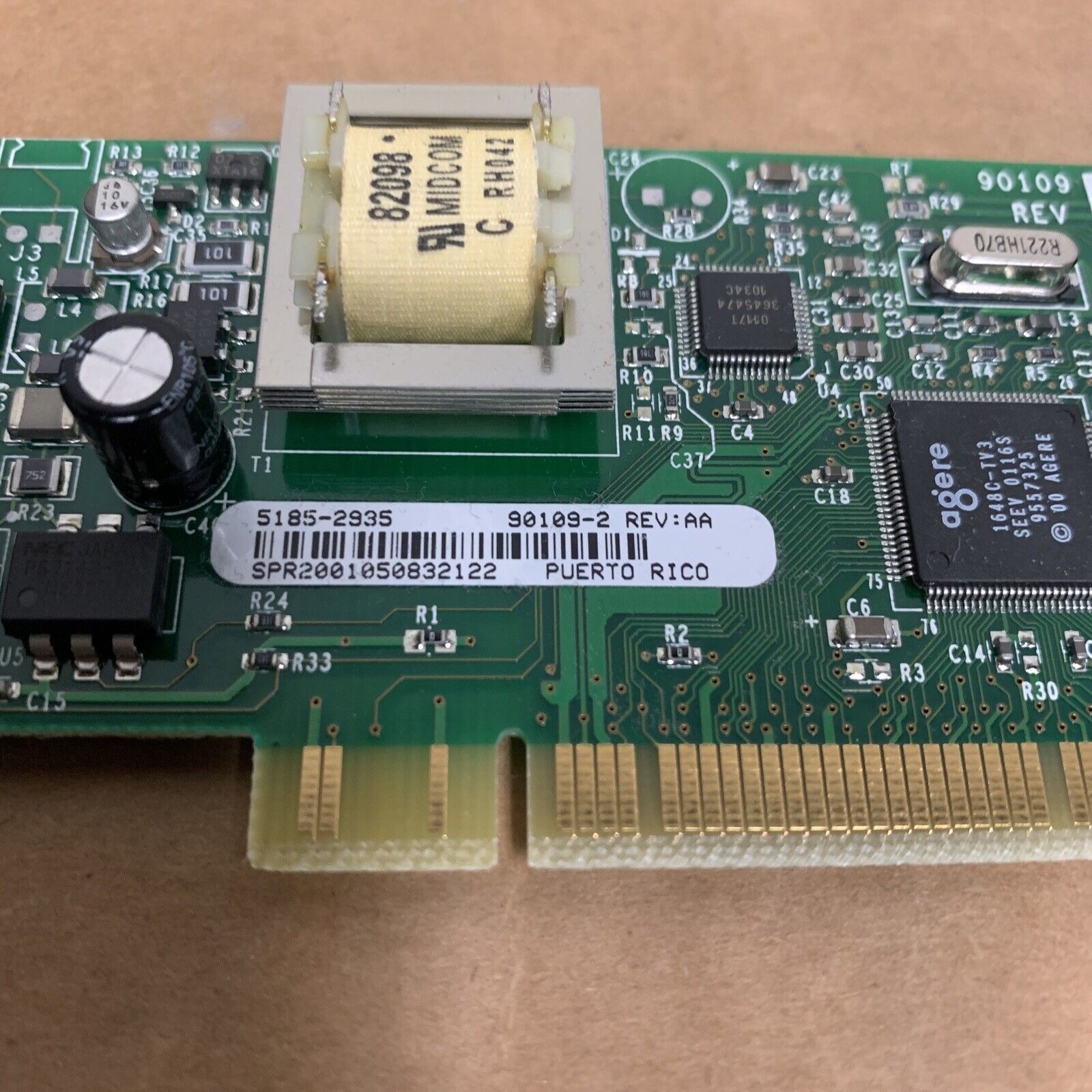 HP Pavilion 7900 Computer Modem 90109-2 Rev:aa 5185-2935