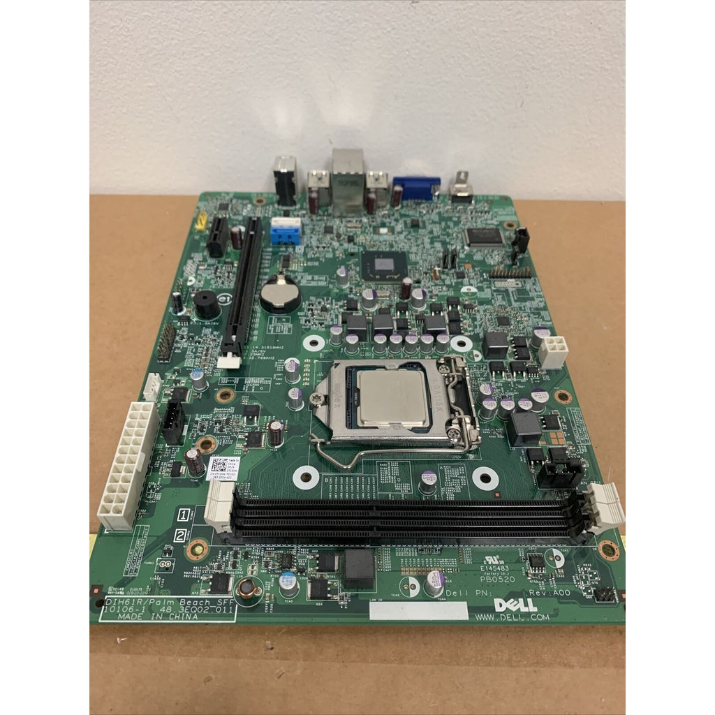 Dell Optiplex 3010 SFF LGA1155 Motherboard 0T10XW T10XW With Intel I3-3220 CPU