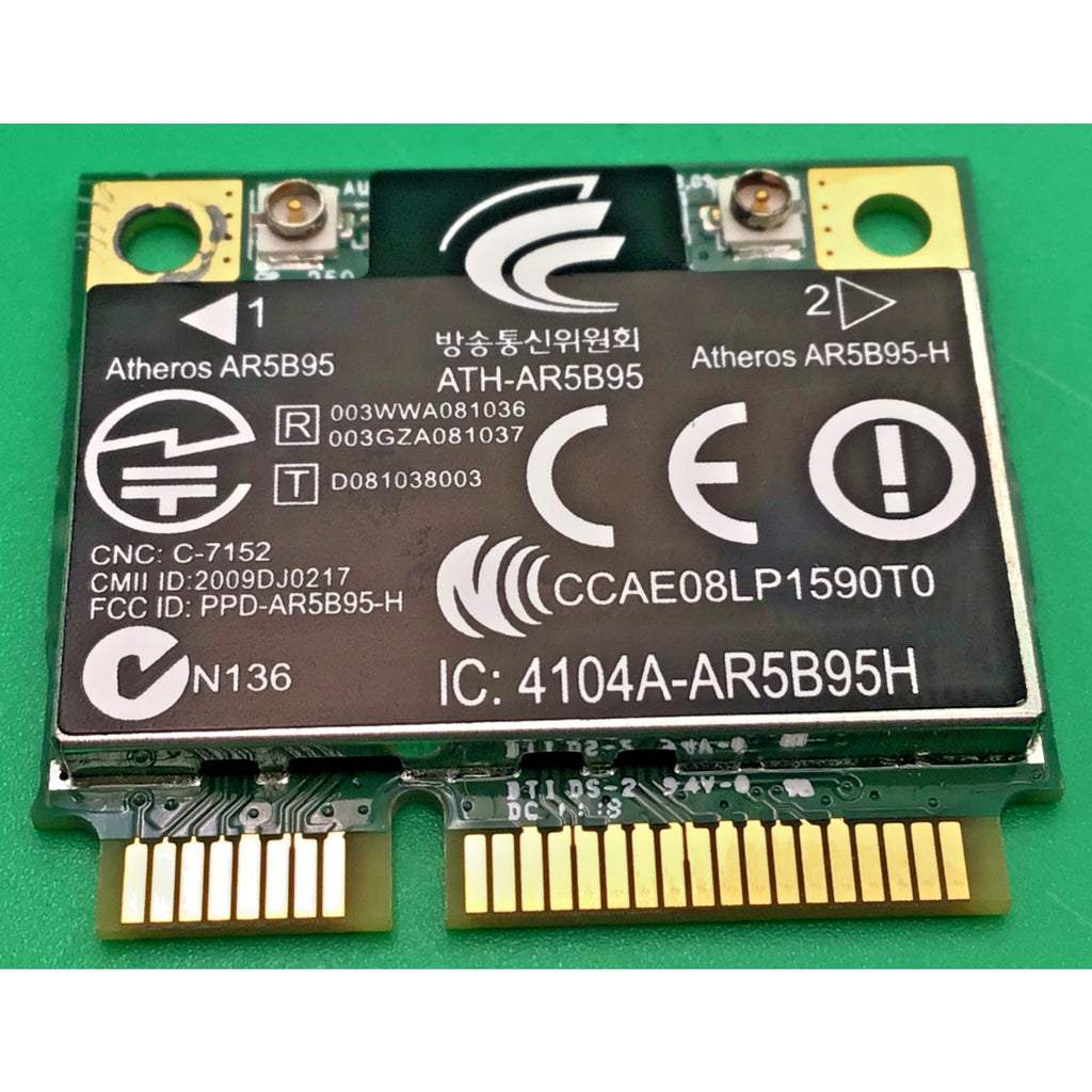 HP DV7 Series Wireless Network Interface Card AR5B95-H 605560-005