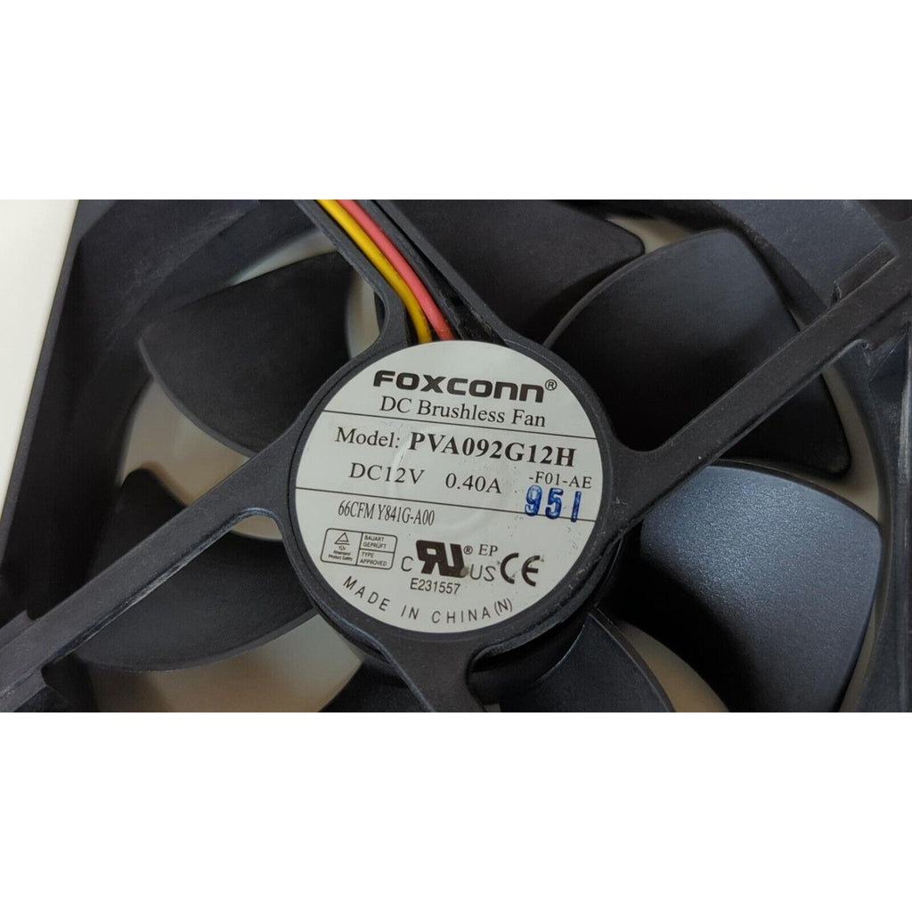 HP Foxconn 12V DC Brushless Case Cooling Fan 92mm x 25mm PVA092G12H