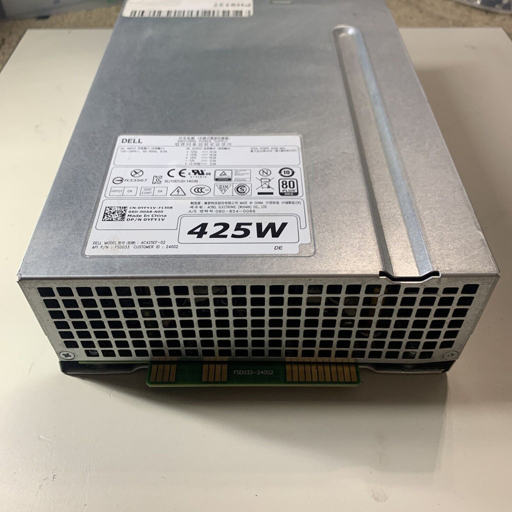 Dell AC425EF-02 Switching Power Supply 425W for Precision T5810 T7810 0YFY1V