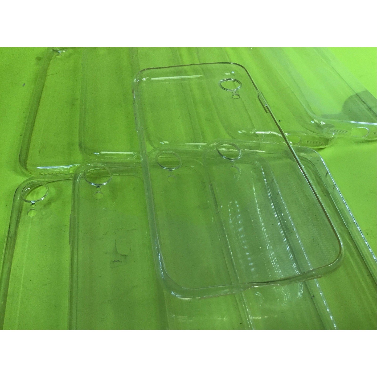 10 Pack of iPhone XR Cases Clear Soft Rubber