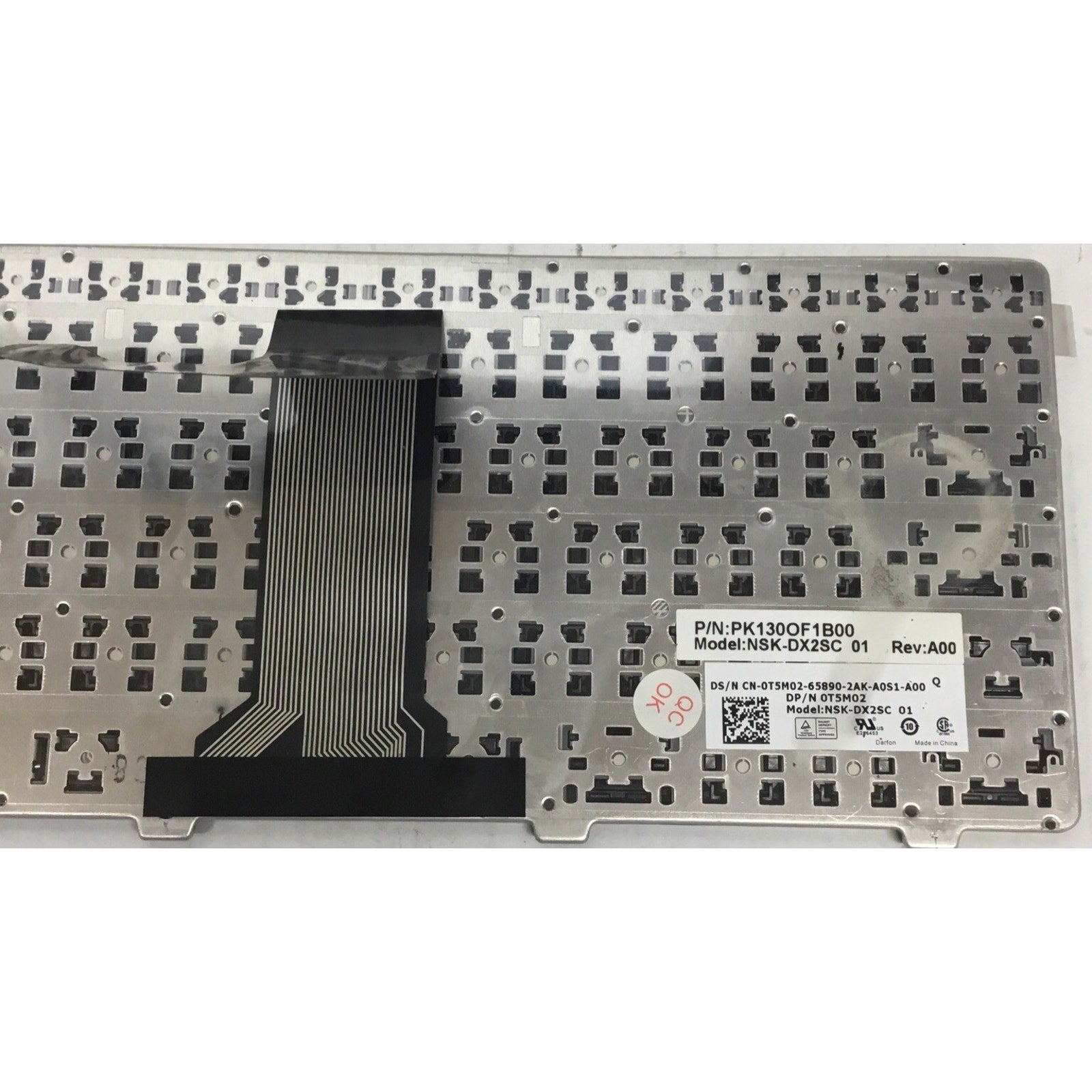 Inspiron 15.6" 5520 Genuine Laptop US Keyboard T5M02 PK130OF1B00