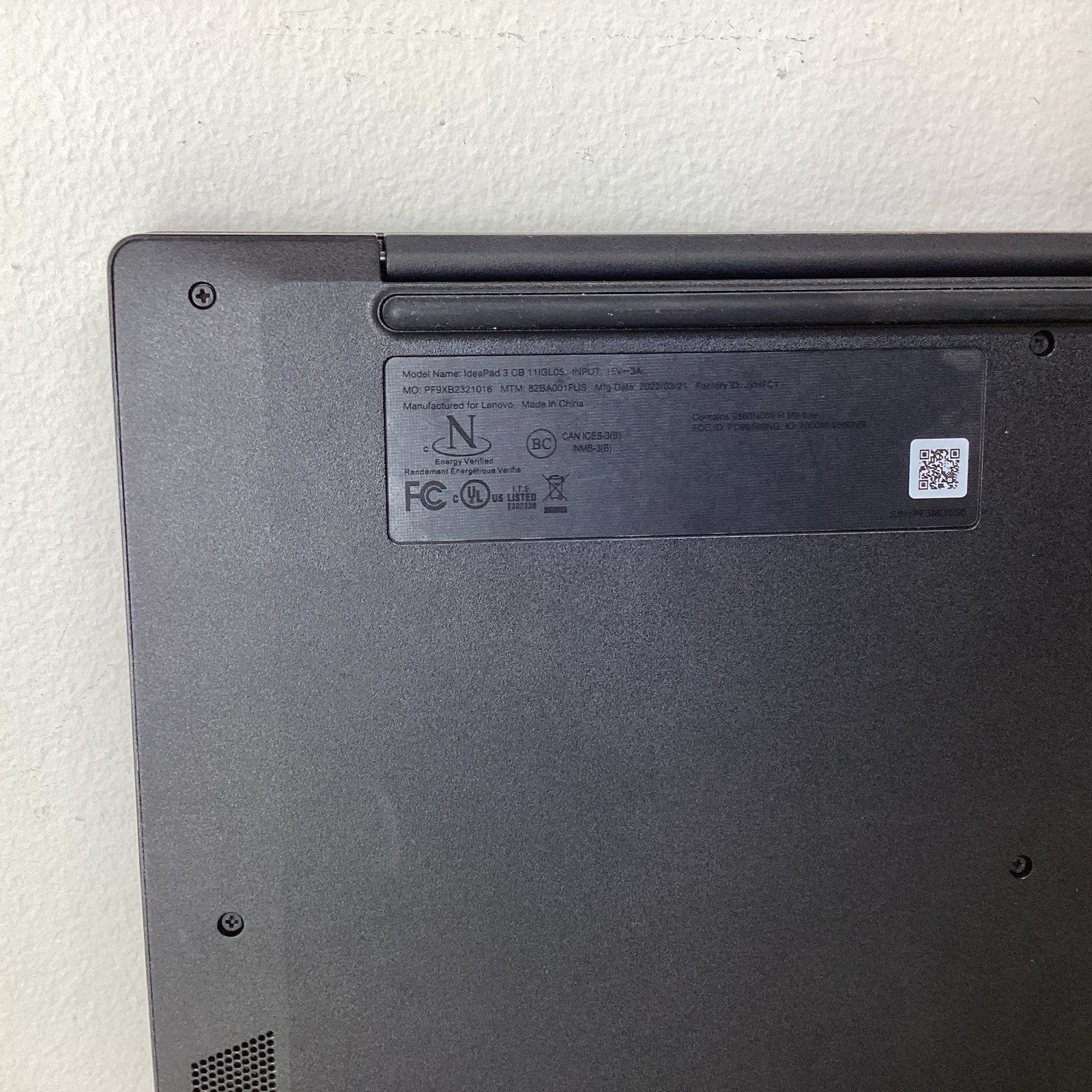 Lenovo IdeaPad 3 CB 11IGL05 11.6" HD Celeron N4020 1.1GHz Intel UHD Chromebook