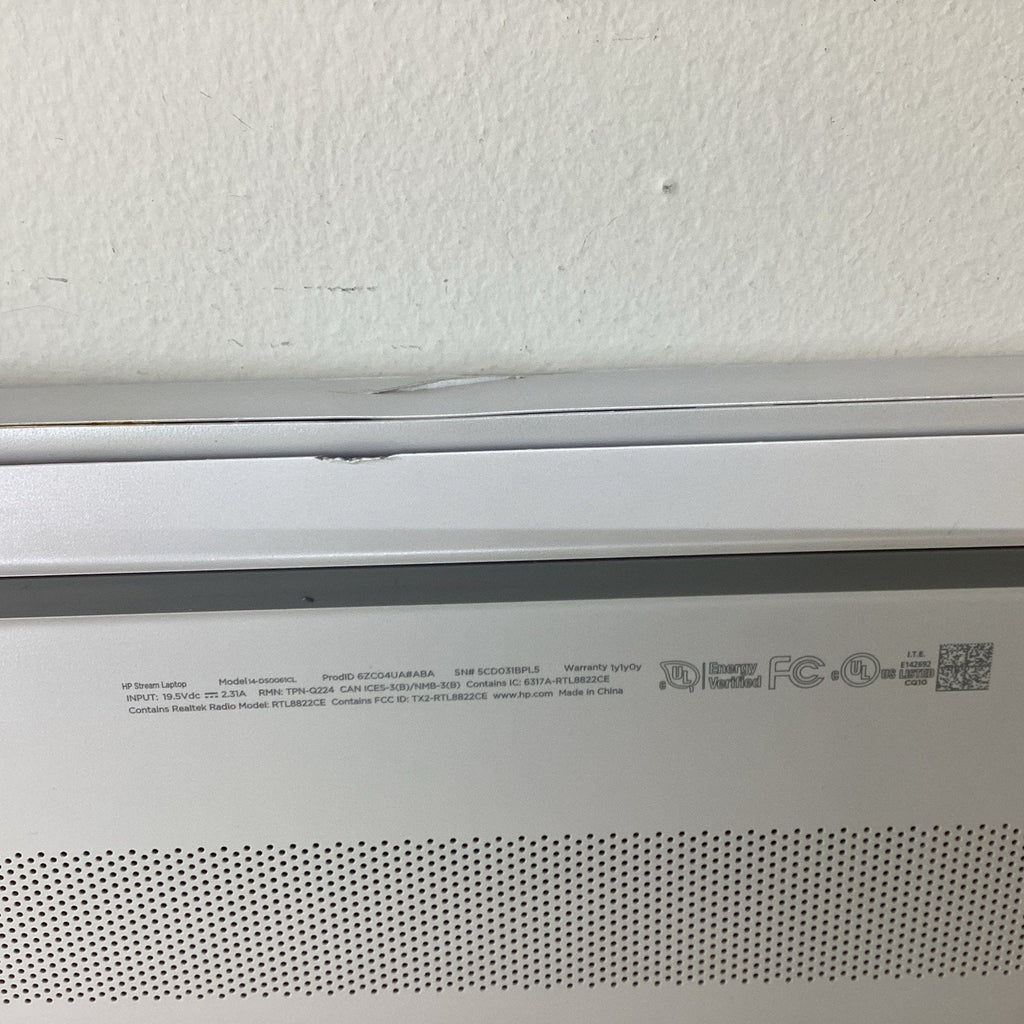 HP Stream 14-ds0061cl 14" Laptop AMD A4-9120e 4GB RAM 32GB eMMC - For Parts