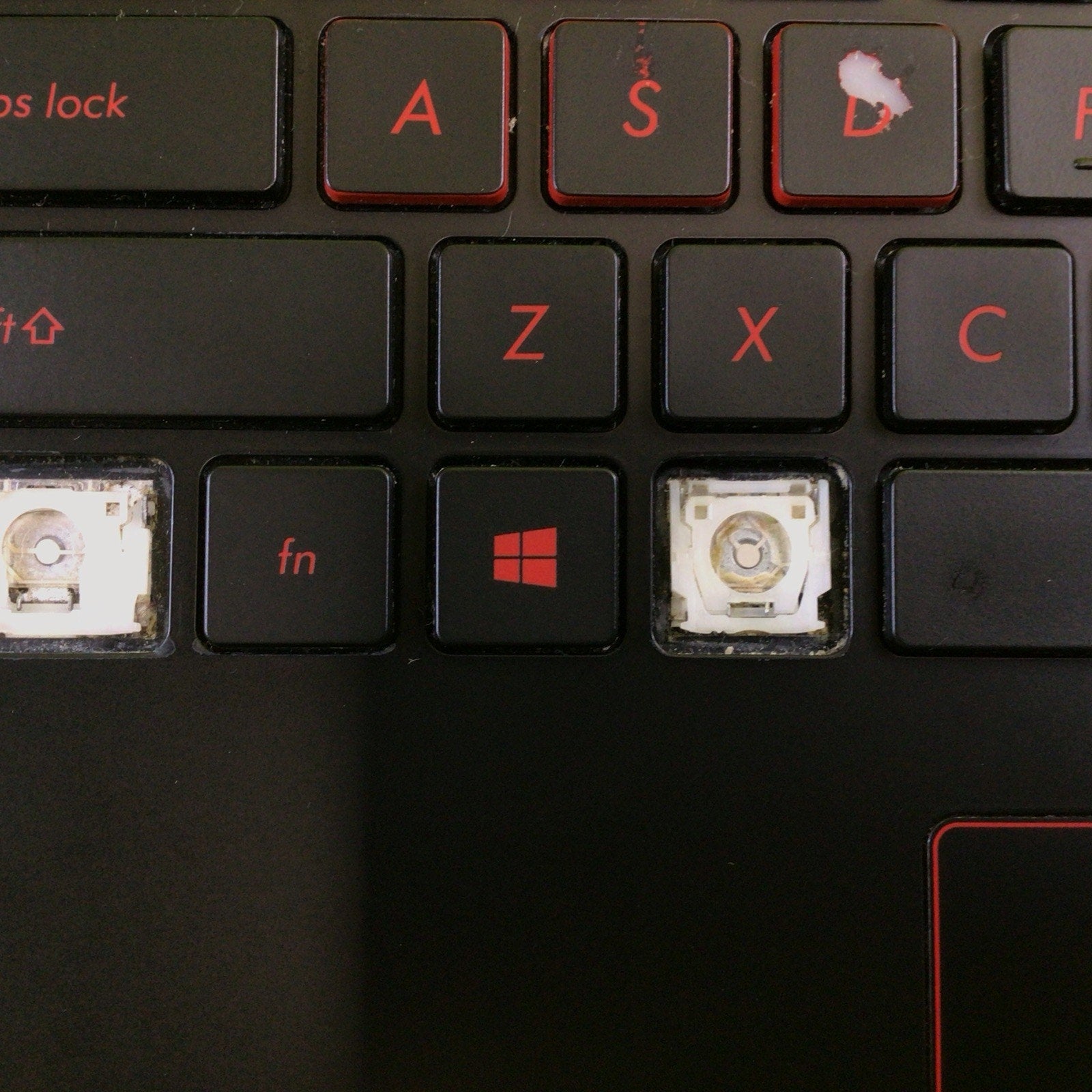 ASUS ROG GL552VW Palmrest Touchpad Keyboard Assembly 13NB07Z1AP0341