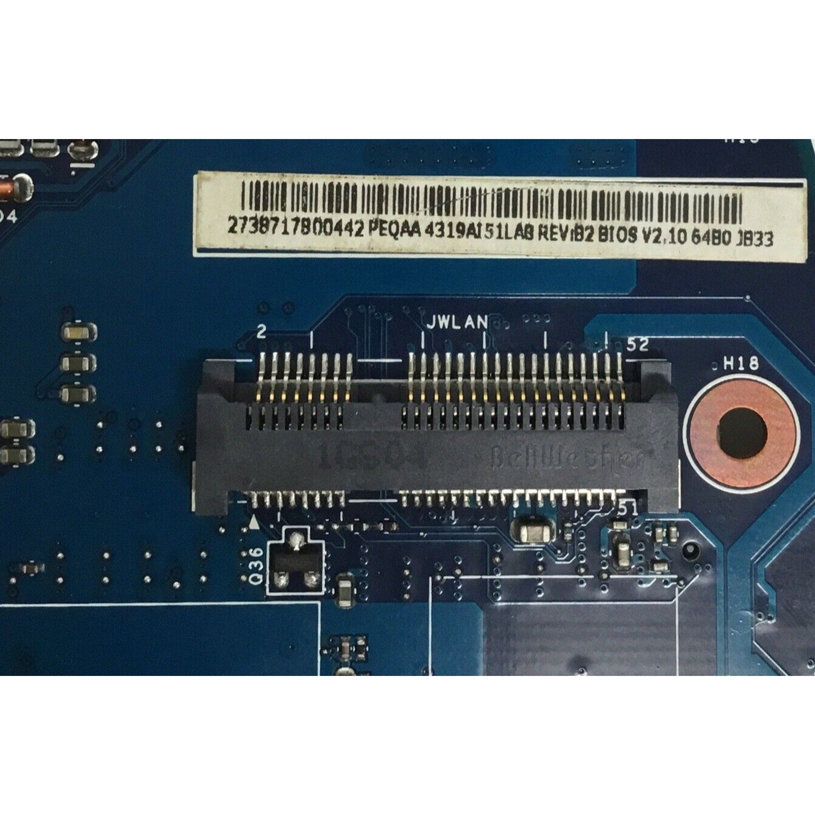 For Parts TOSHIBA Satellite P755-S5120 Motherboard LA-6832P W/Heatsink & CPU