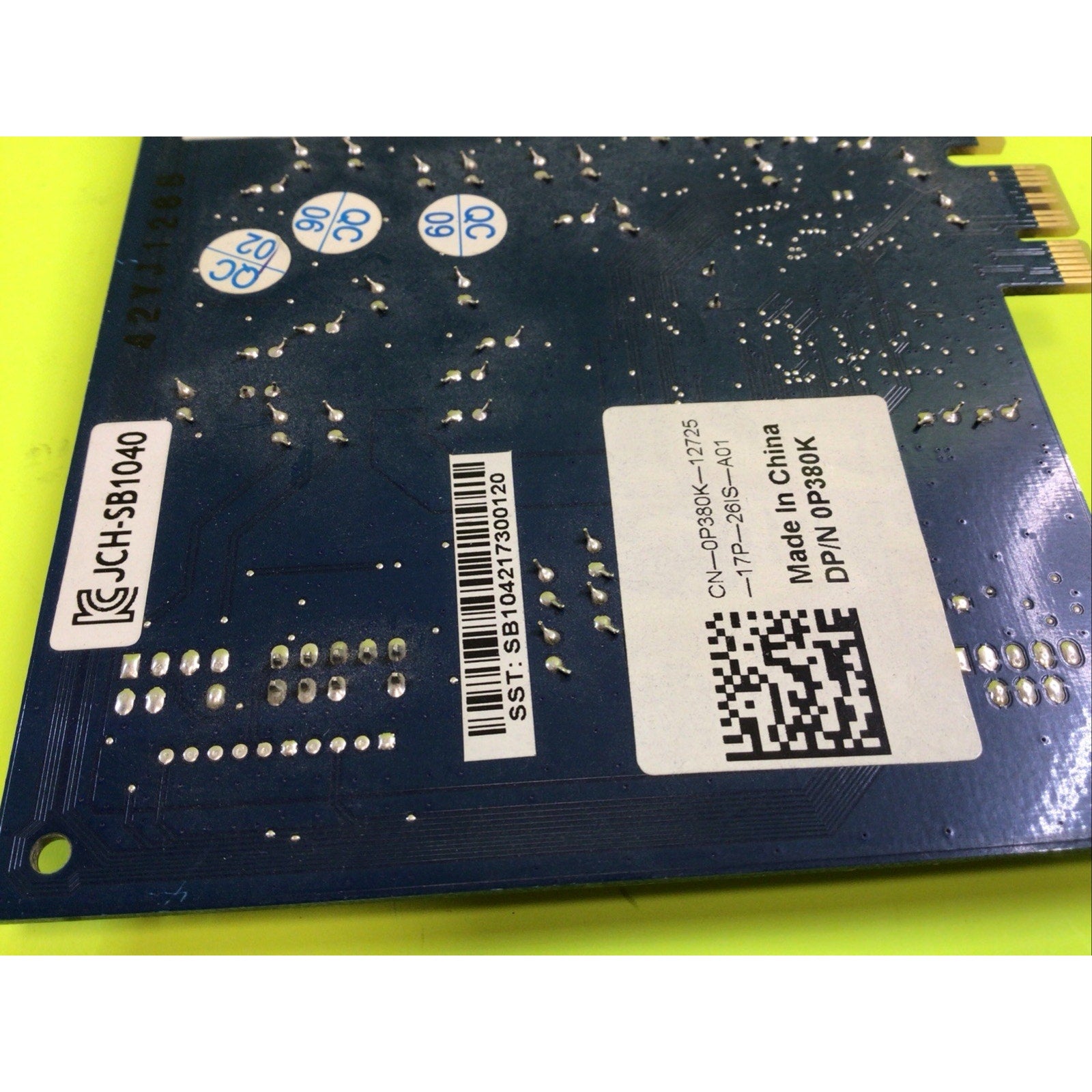 Dell Creative SB1040 PCI-e Sound Card 0P380K