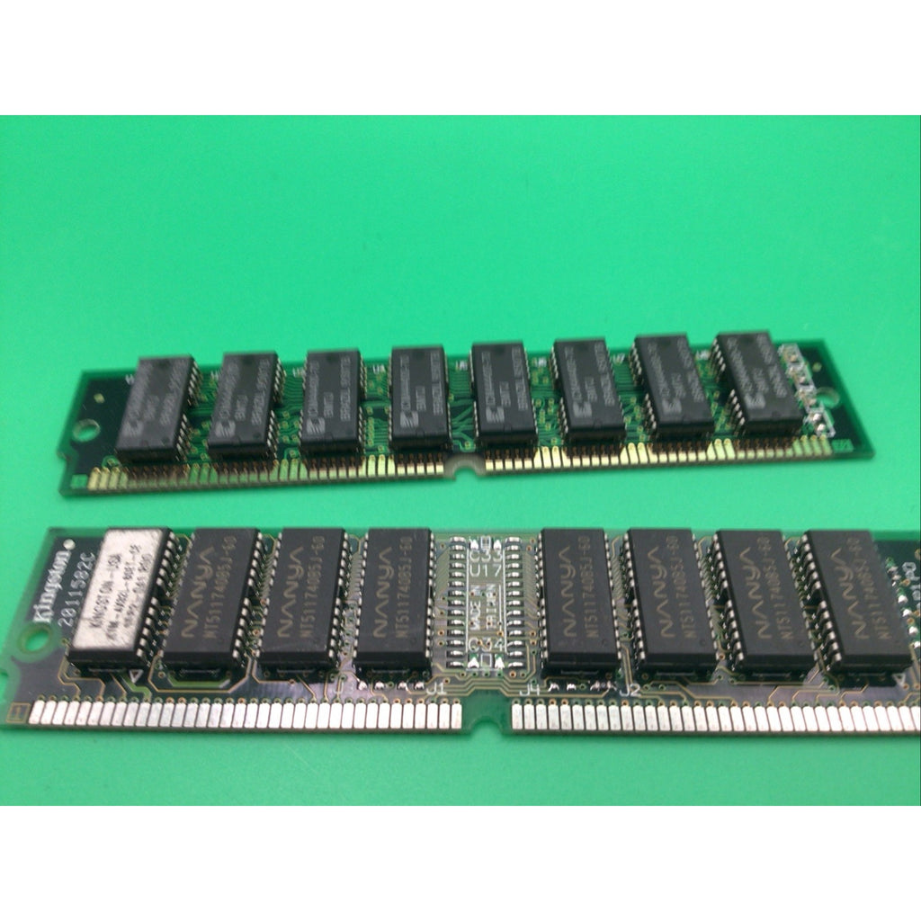 2x 16MB 4Mx32 EDO 72-Pin Non-Parity 60ns 5V 4x32 SIMM 32MB Apple Mac PC UNIX