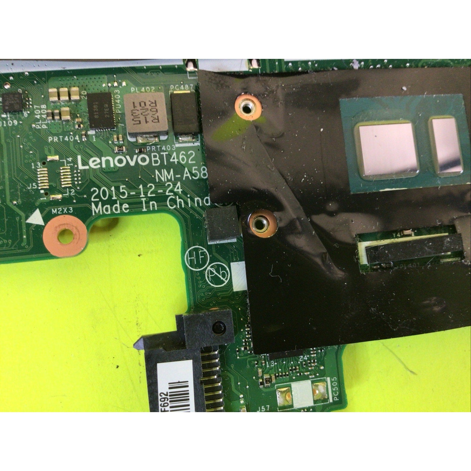 Lenovo ThinkPad T460 i5-6300u Laptop Motherboard FOR PARTS or RECYCLE