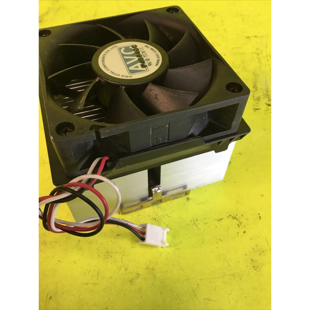 AVC DA07020T12H 3 Pin Cooling Fan and HeatSink Socket 462