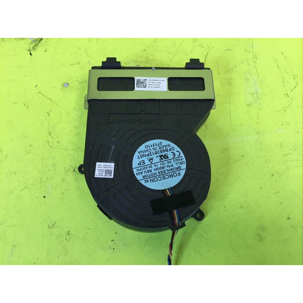 Dell Optiplex 390 790 990 3010 7010 9010 SFF Fan W/O Heatsink 0J50GH 0637NC