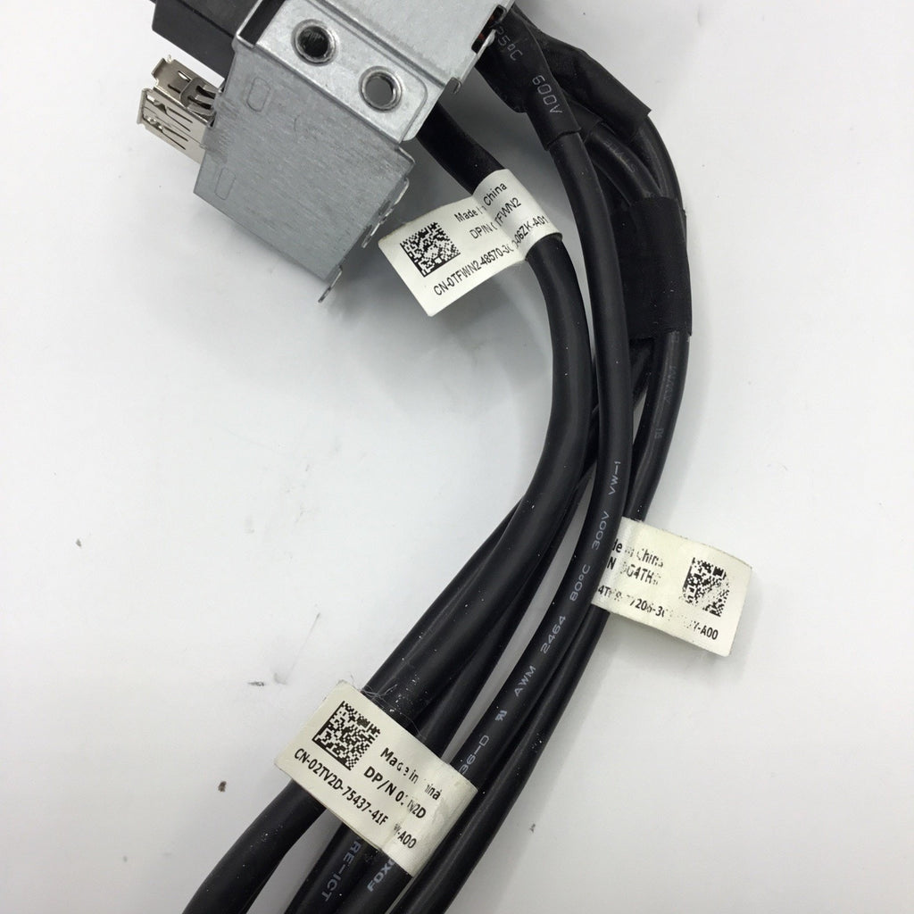 Genuine Dell Precision T3600 Front I/O Panel Power Switch w/Cable H1F7N