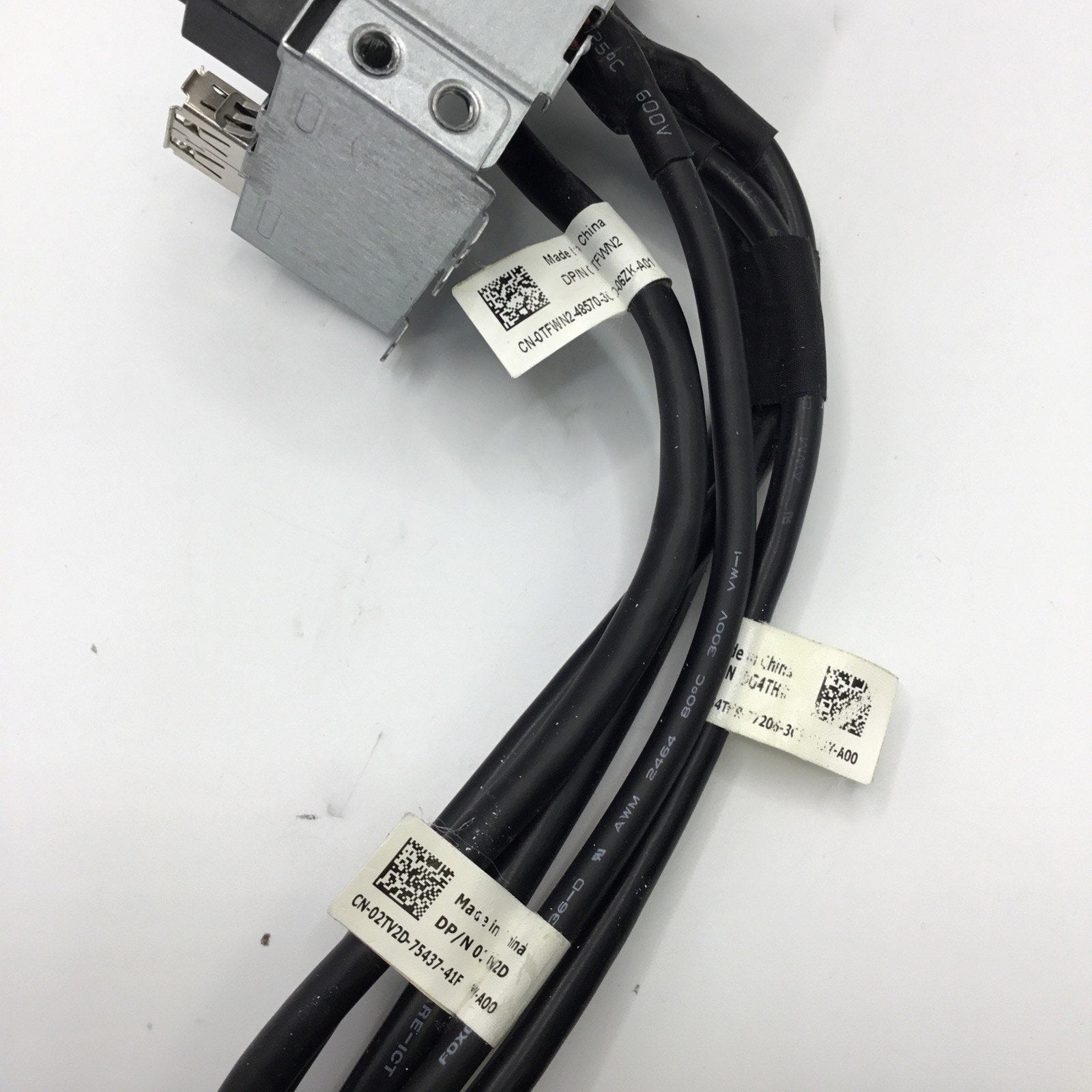 Genuine Dell Precision T3600 Front I/O Panel Power Switch w/Cable H1F7N