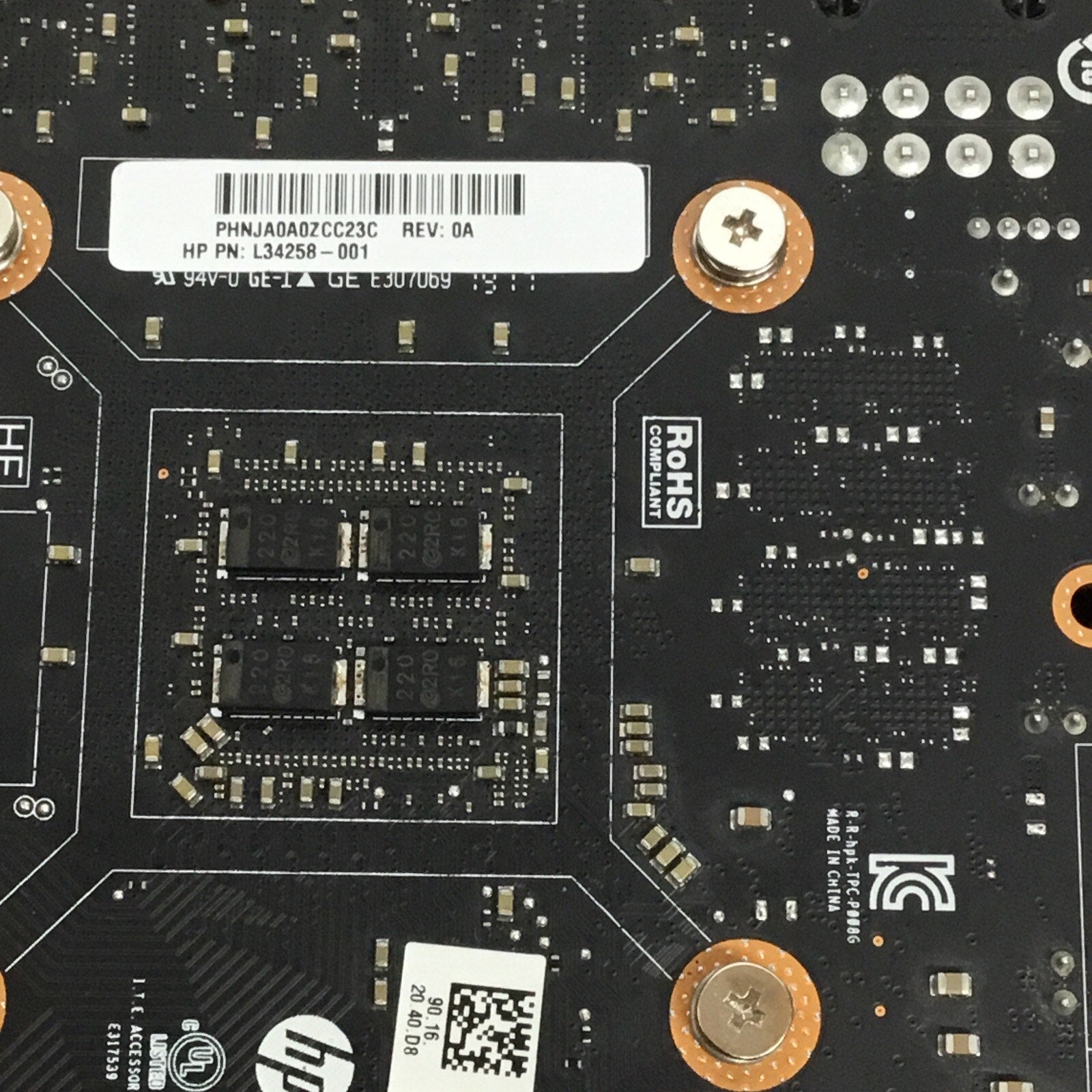 NVidia GeForce GTX 1660 Ti 6GB GDDR6 Graphics Card HP OEM ITX 1660ti