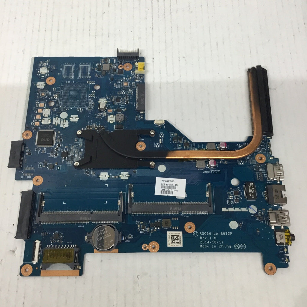ASO56 LA-B972P 801860-501 Motherboard