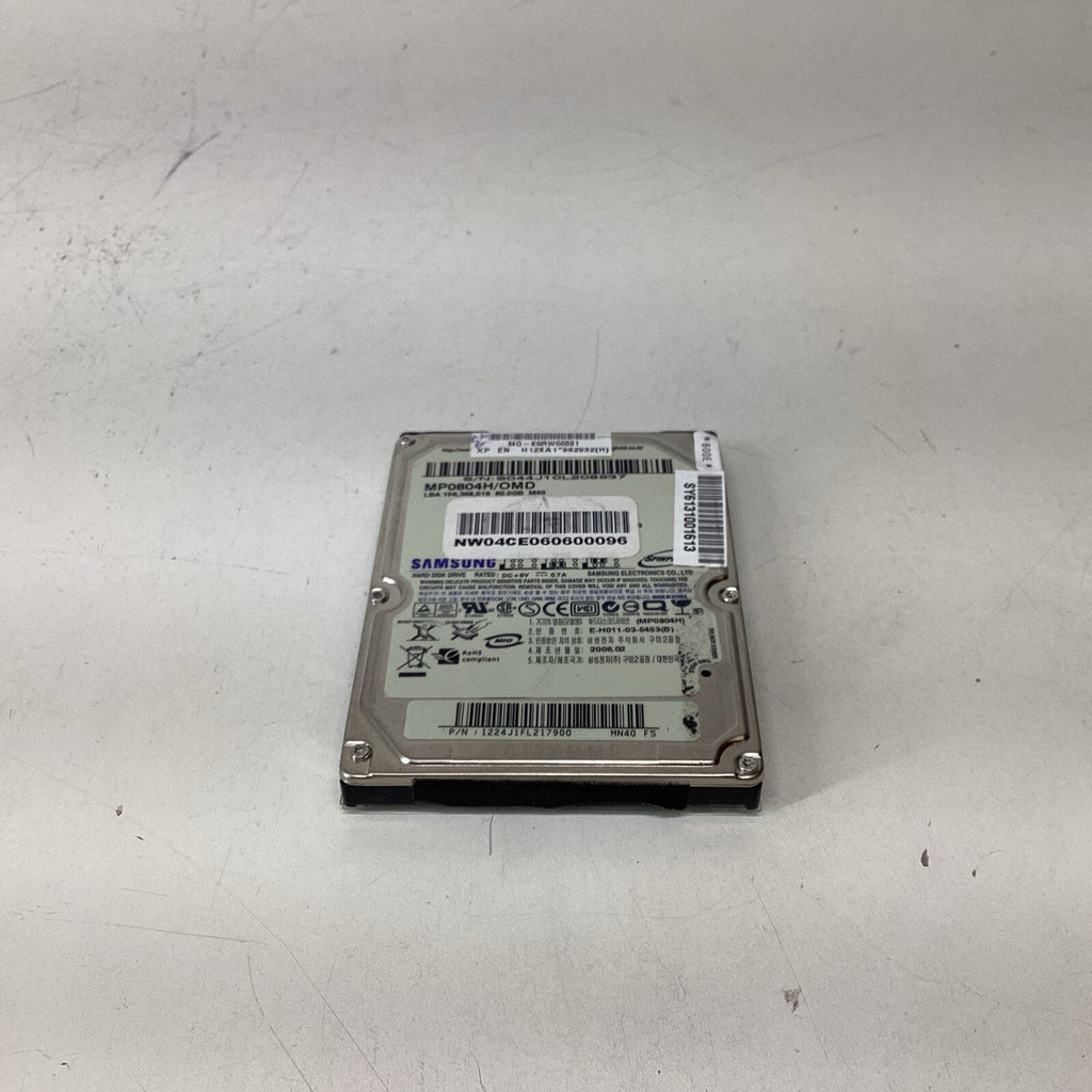 Samsung Spinpoint MP0804H/OMD 80GB Internal 5400RPM 2.5" HDD - For Parts
