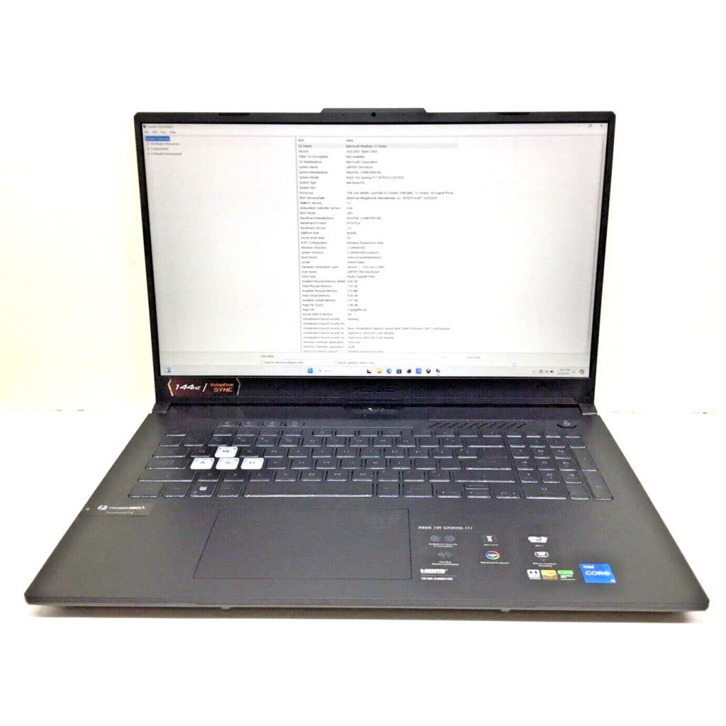ASUS TUF Gaming FX707ZC-ES52 F17 17.3" FHD i5 8GB 1TB RTX 3050 2024