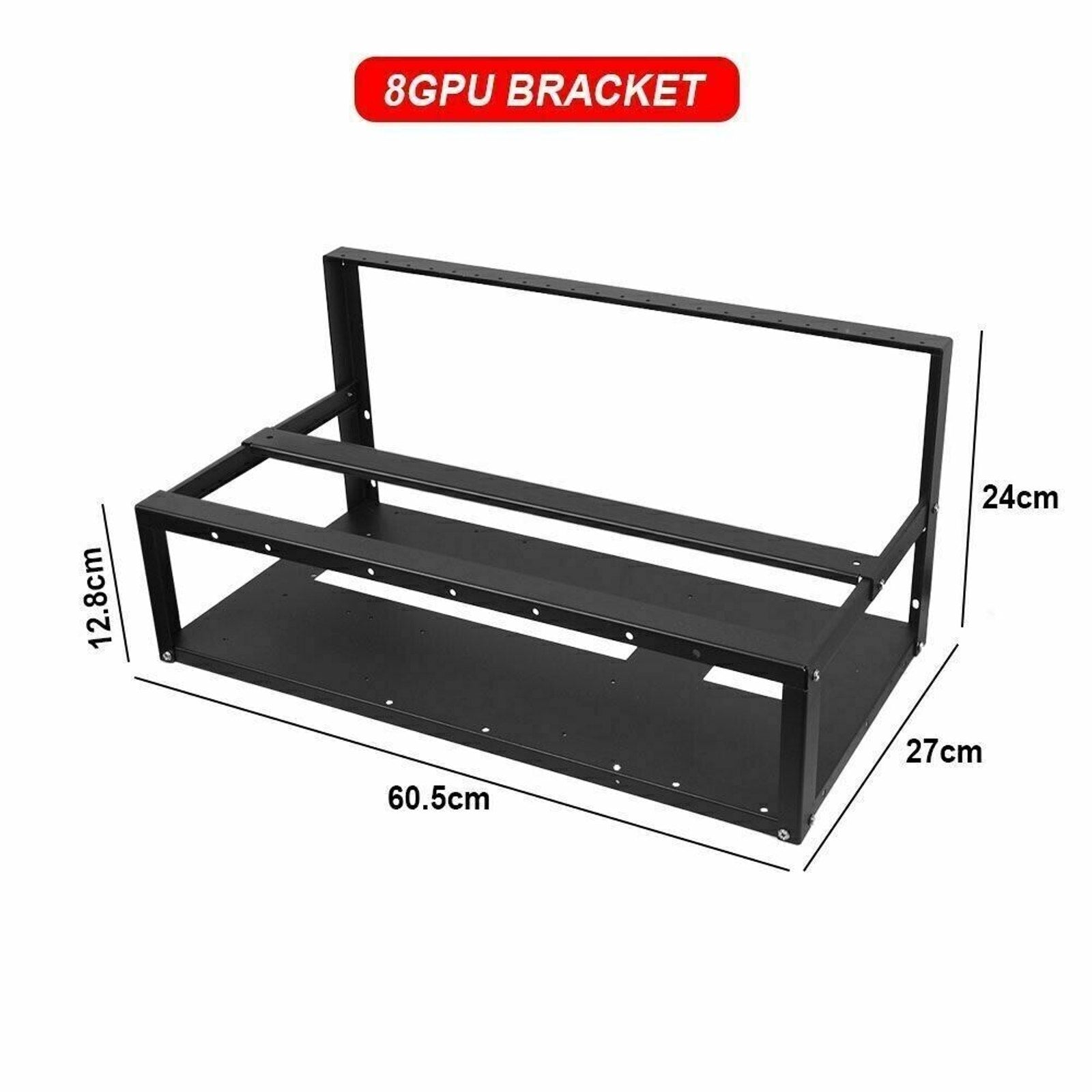 6 / 8 GPU Miners Open Air Mining Rig