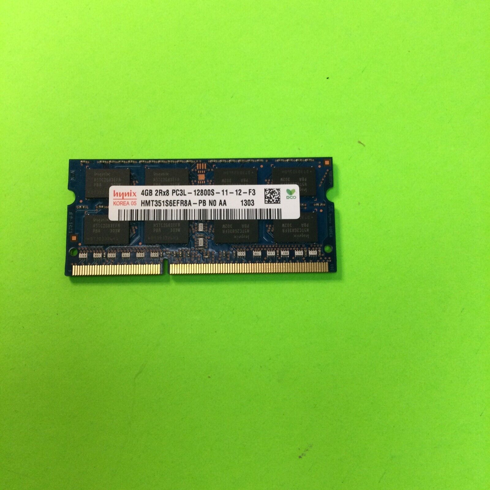 Hynix 4GB PC3-12800s DDR3 RAM Module HMT351S6EFR8A-PB