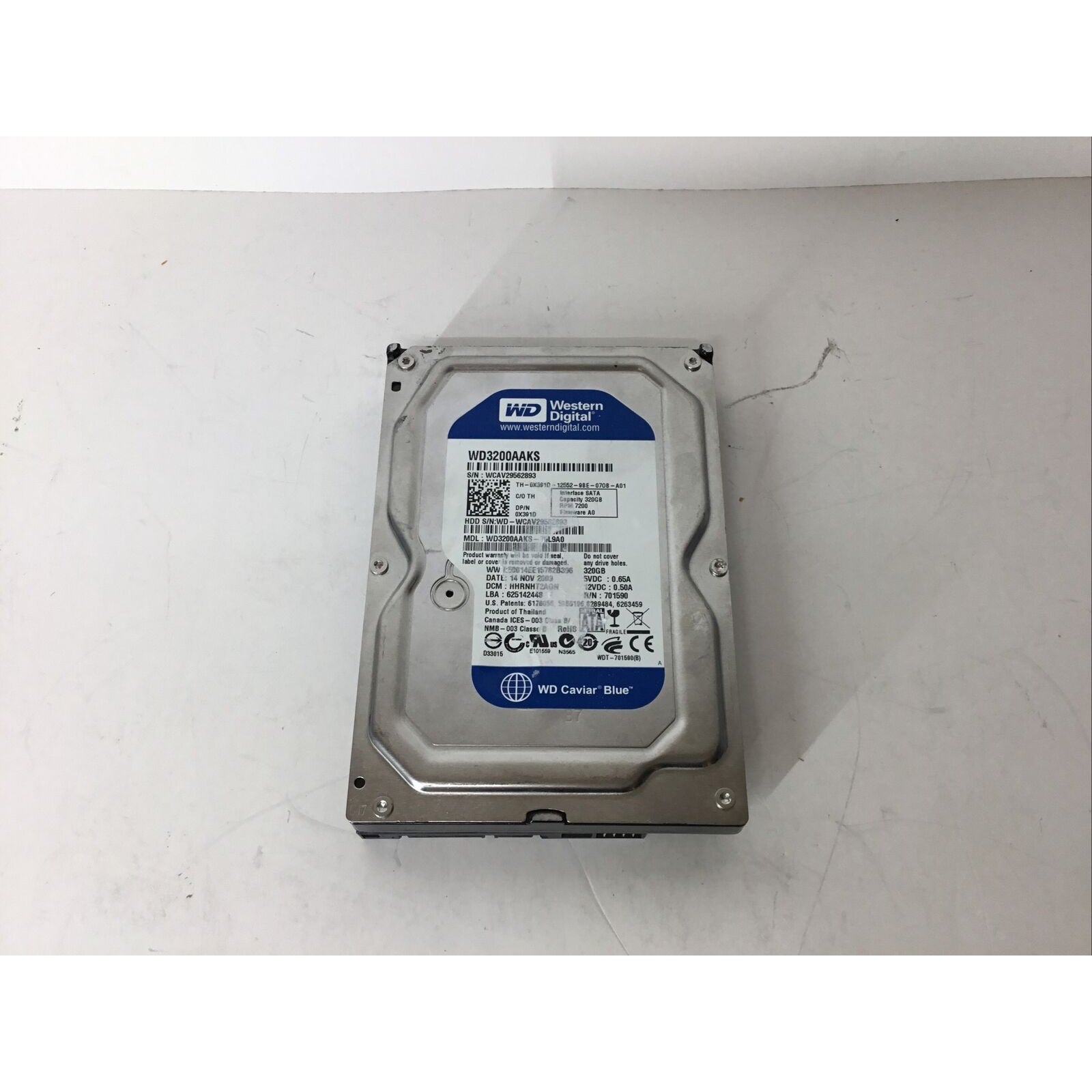 Western Digital Caviar SE16 320GB Internal 7200RPM 3.5" WD3200AAKS HDD