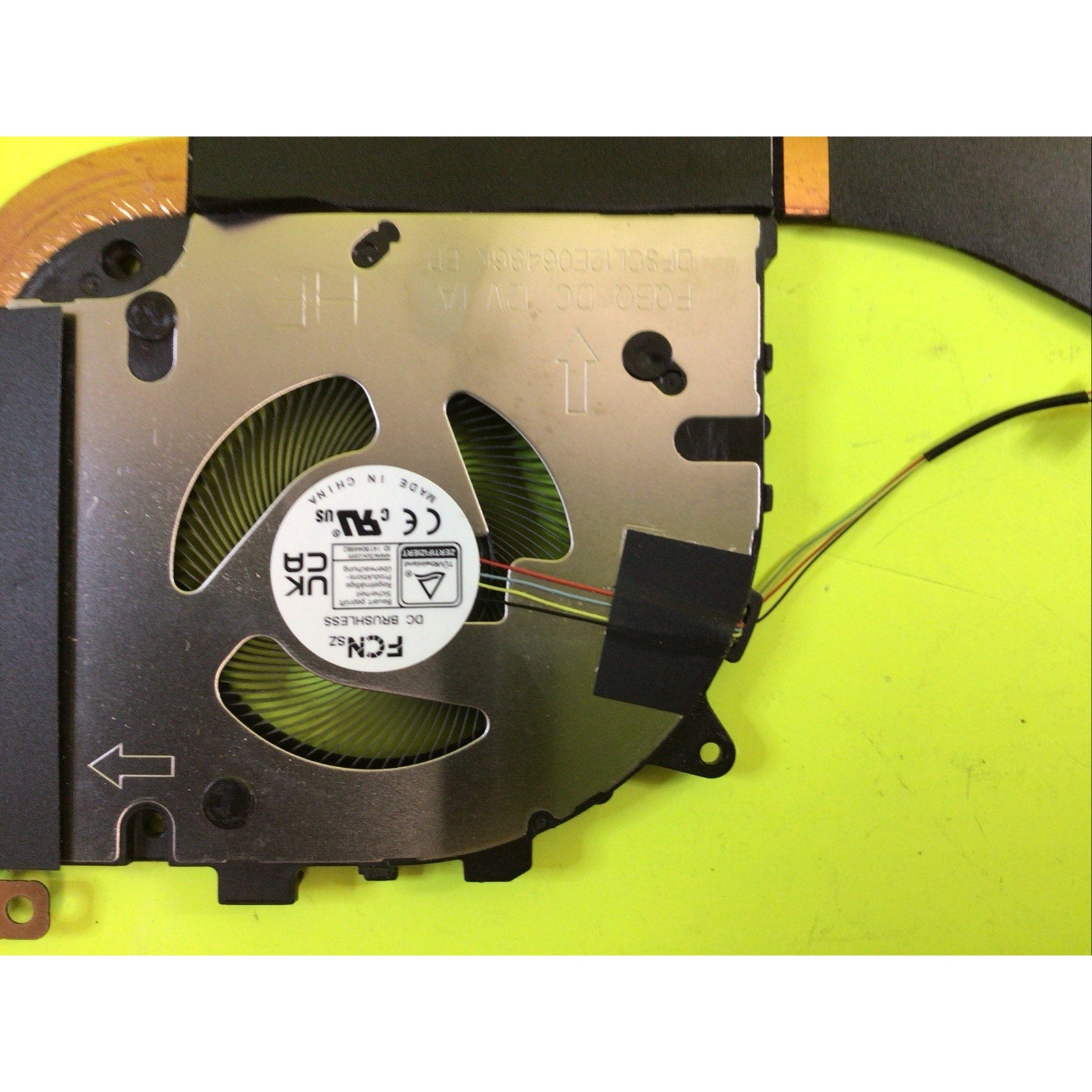 ASUS Vivobook S 16 Flip TN3604V CPU Cooling Fan and Heatsink