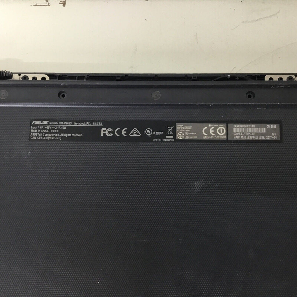 ASUS Chromebook C202SA-YS02-GR 11.6 inch 16GB Intel Celeron N 1.60GHz -For Parts