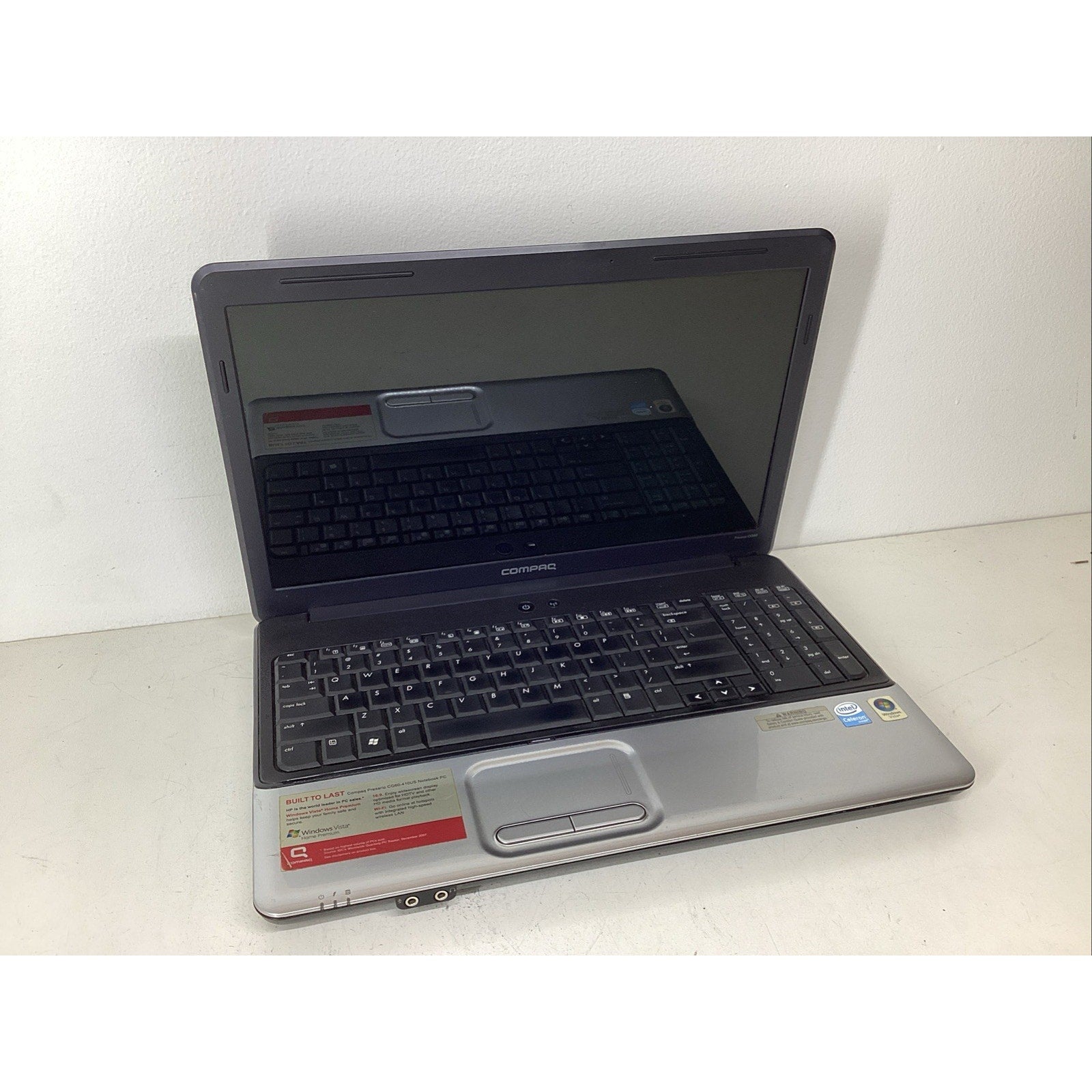 HP 15.6" Compaq Presario CQ60-410US Intel Celeron 2GB RAM 160GB HDD - For Parts