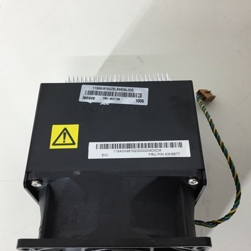 Lenovo 43N9877 ThinkCentre M58P 4-Pin LGA 775 / Socket T CPU Fan w/Heatsink