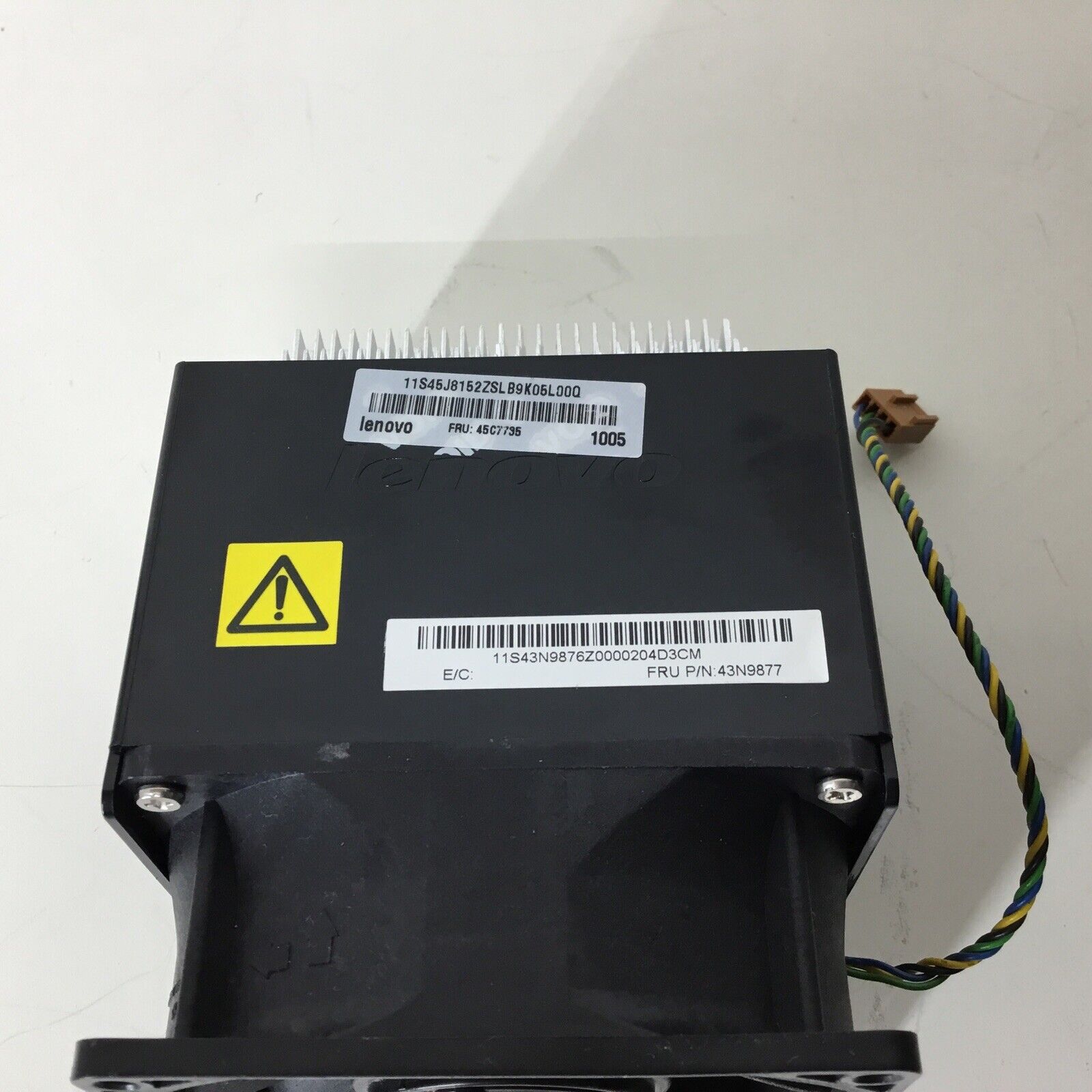 Lenovo 43N9877 ThinkCentre M58P 4-Pin LGA 775 / Socket T CPU Fan w/Heatsink