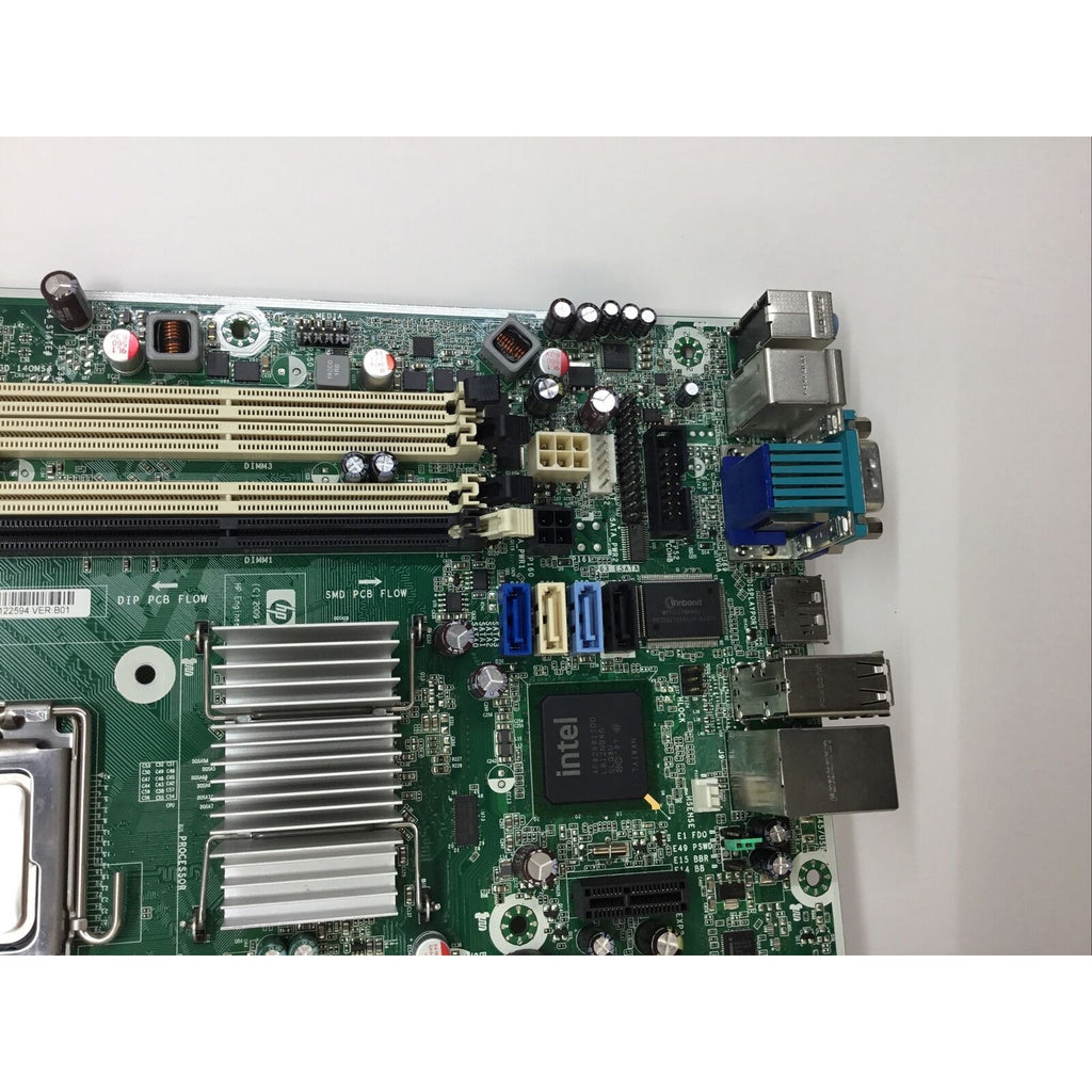Motherboard For HP Compaq Elite 8000 SFF w/ Core 2 Duo E8400 (536884-001)